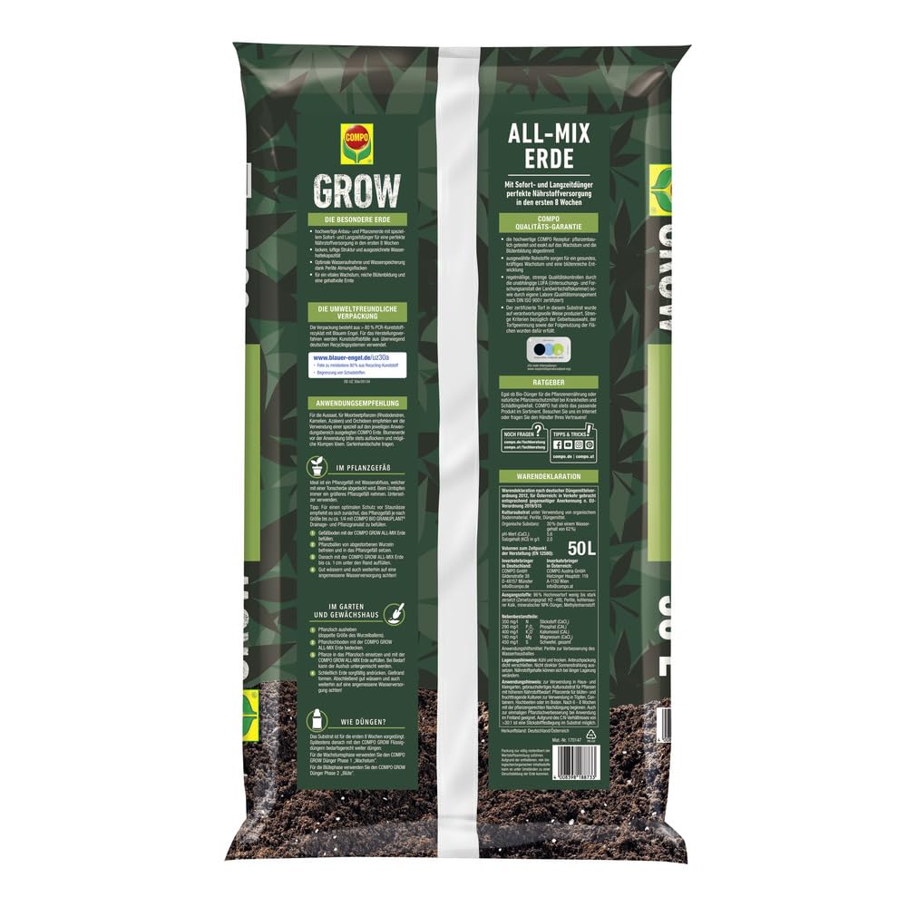 compo-grow-organic-all-mix-erde-50-l-organische-anzucht-und-pflanzerde-indoor-ou image 7