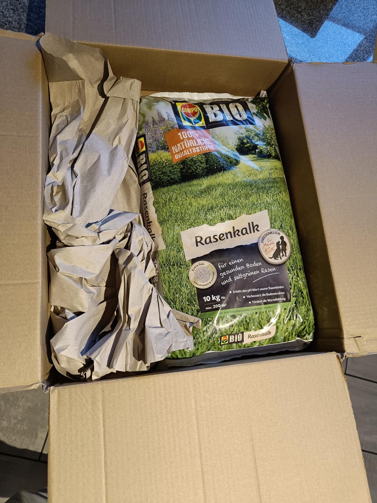 Moos geht zurück