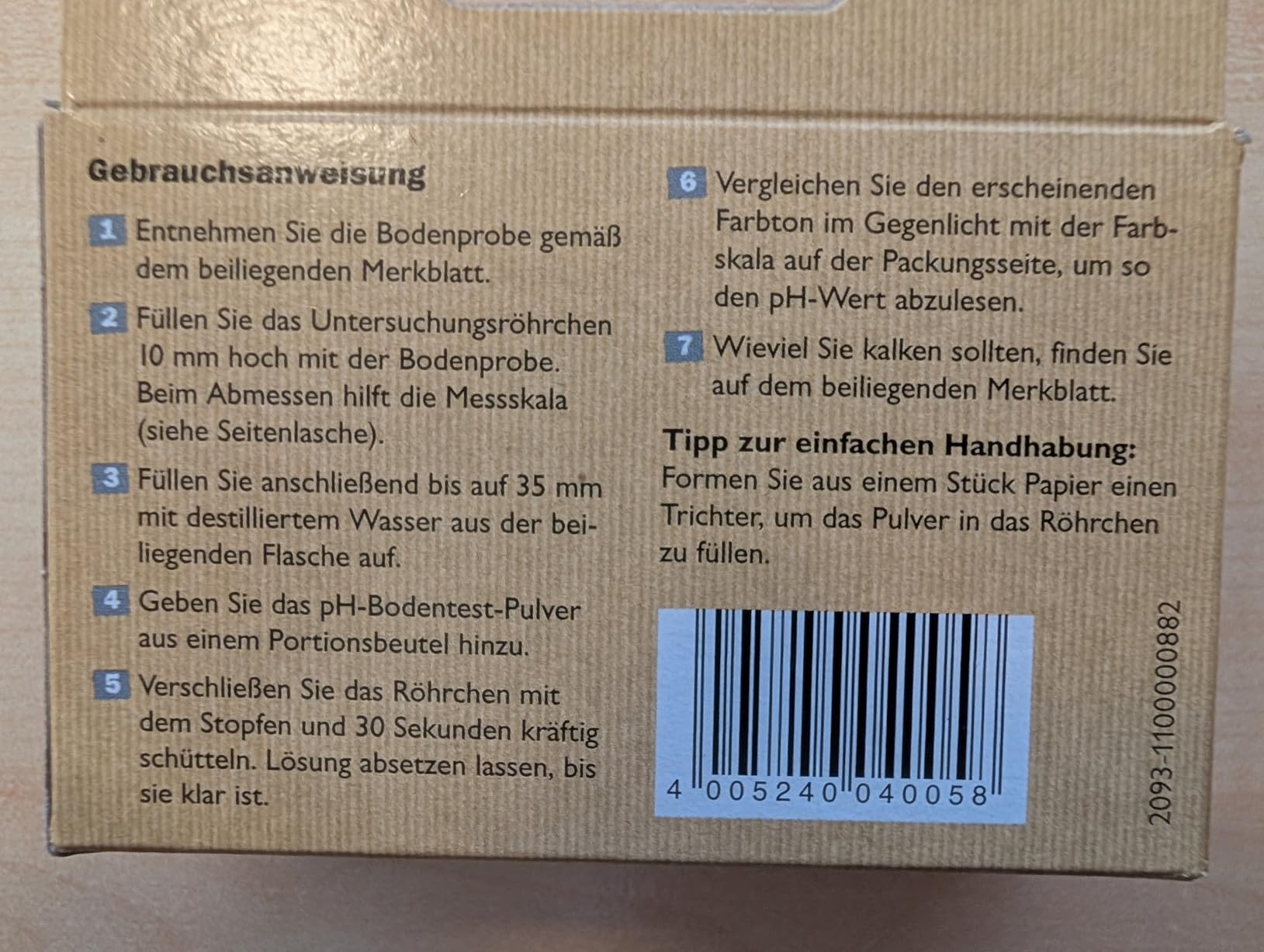 Endlich Klarheit über den Boden