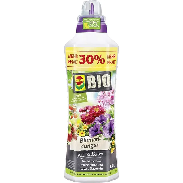 compo-bio-blumend-nger-1-3-l-nat-rlicher-fl-ssigd-nger-f-r-bl-hpflanzen image 1