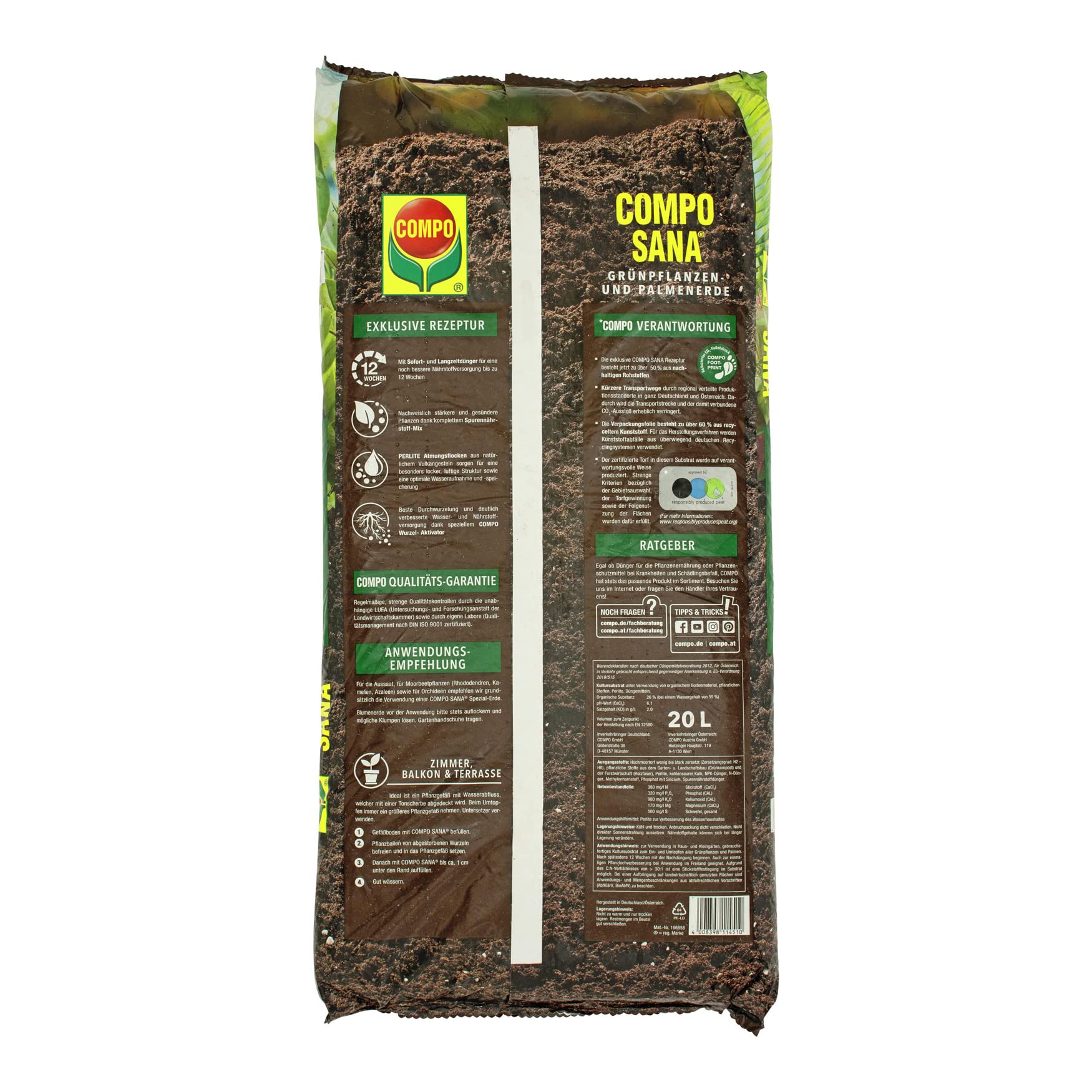 compo-sana-gr-npflanzen-und-palmenerde-20-l-mit-12-wochen-d-nger image 6