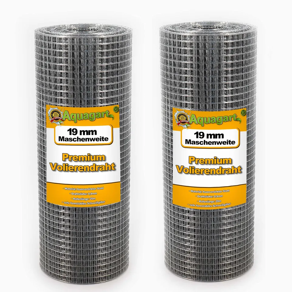 aquagart-volierendraht-hasendraht-100-m-x-0-5-m-19-mm-masche-verzinkt image 1