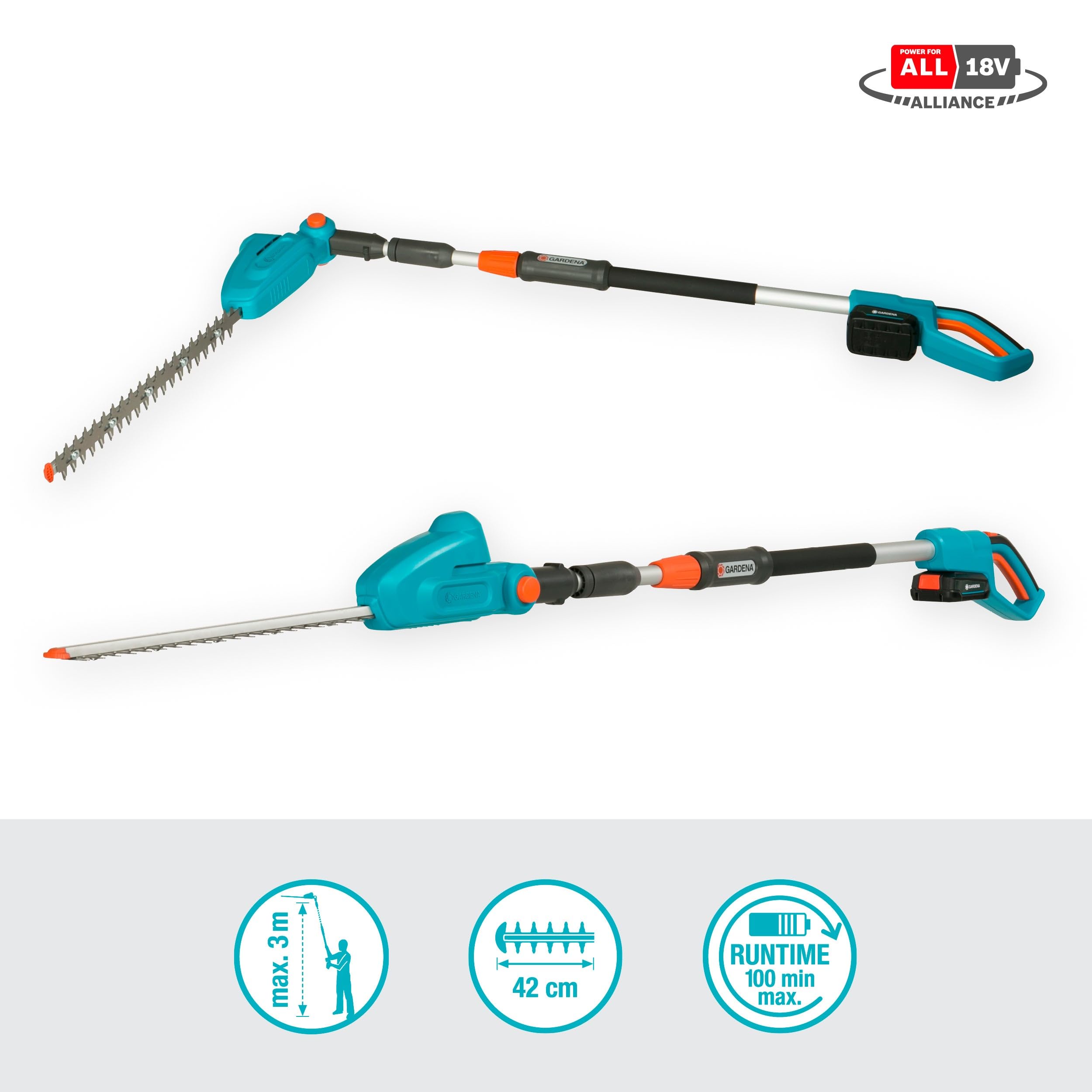 gardena-ths-42-18v-p4a-akku-teleskop-heckenschere-ready-to-use-set-42-cm image 8