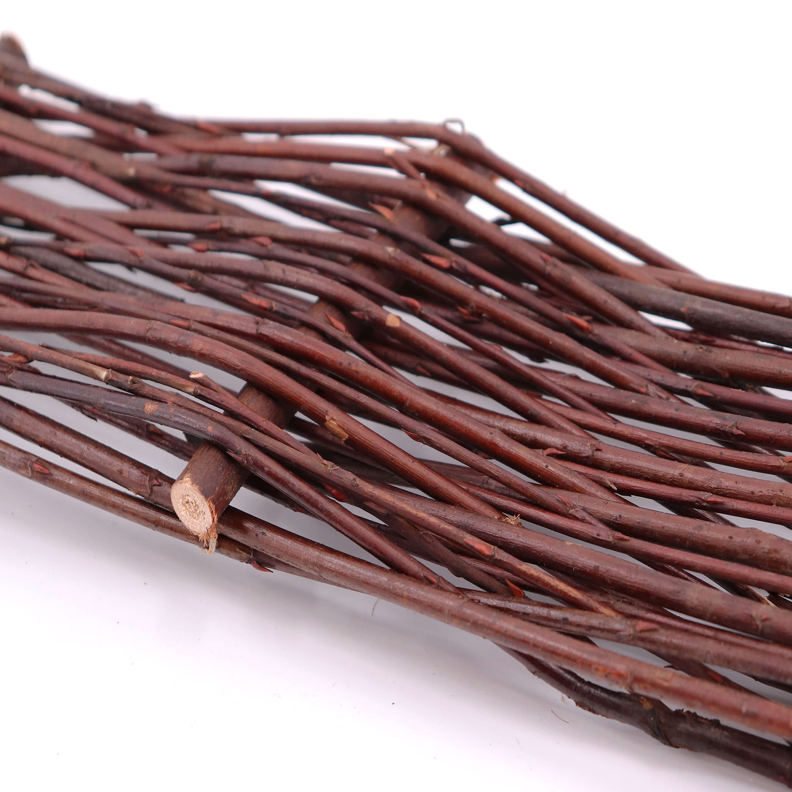 aquagart-beeteinfassungen-aus-weide-5-st-ck-30x100-cm-beetbegrenzung-steckzaun image 4