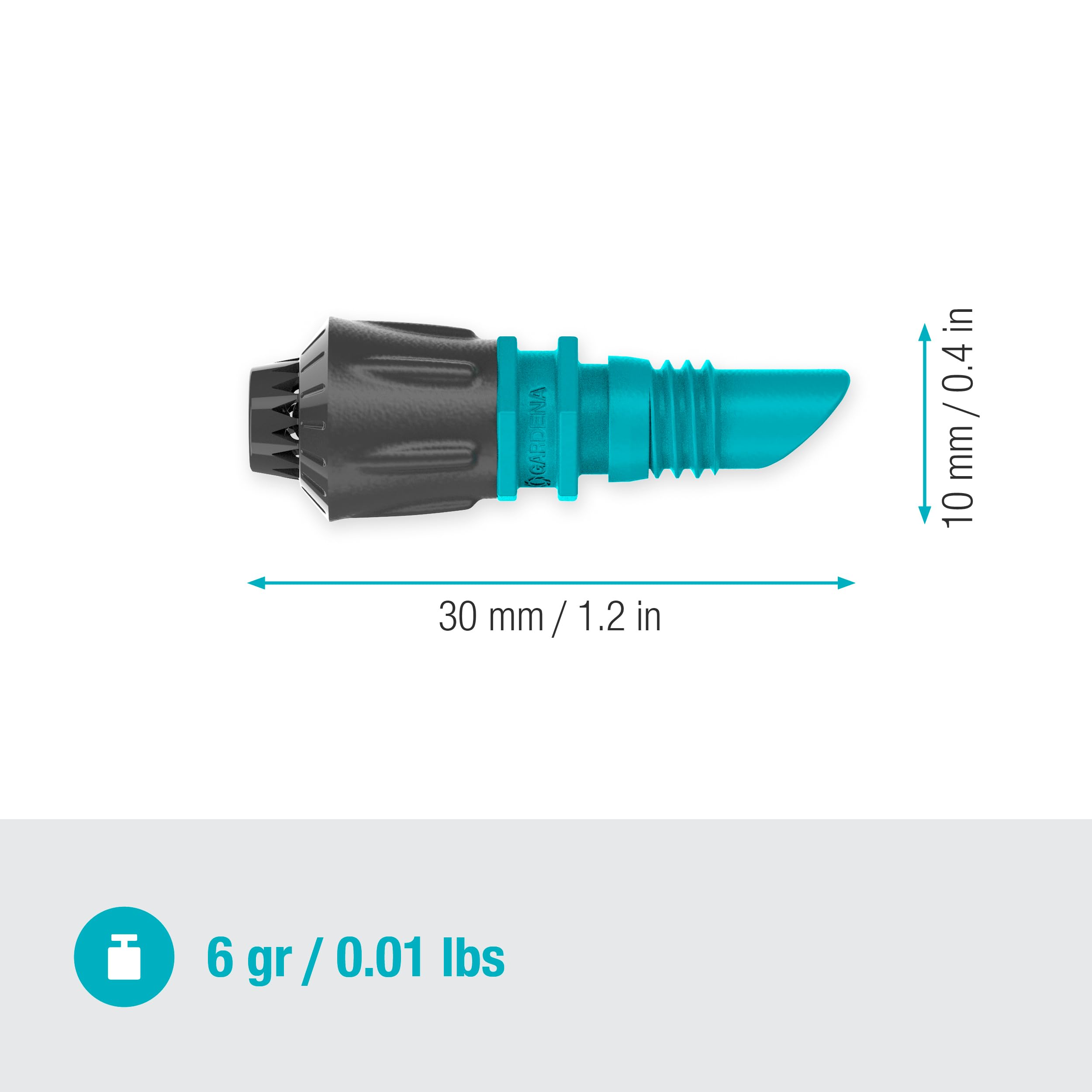gardena-micro-drip-system-spr-hd-se-360-grad-13322-20-5x-spr-hkopf-ca-3-m-reichw image 2