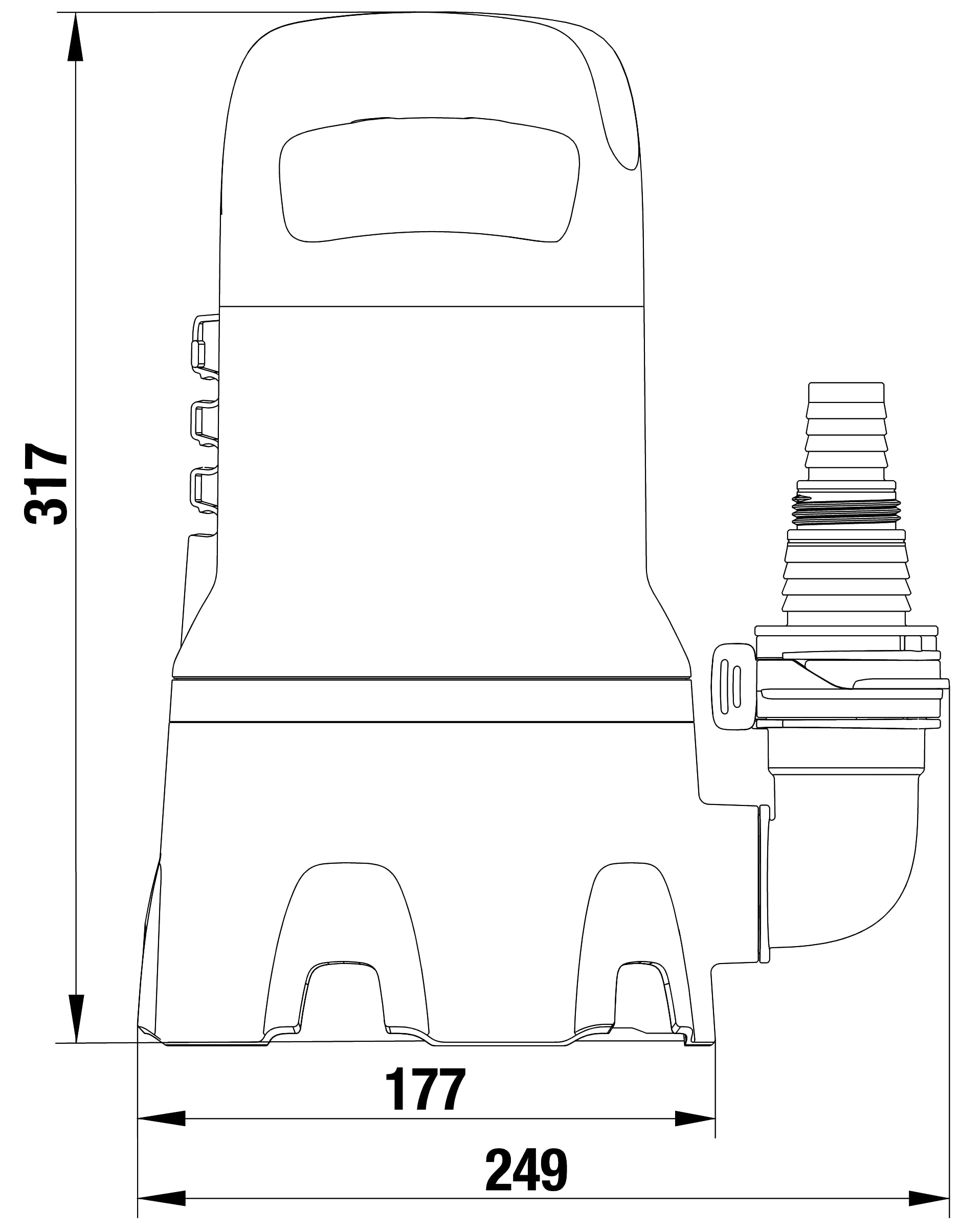 gardena-schmutzwasser-tauchpumpe-9000-tauch-druckpumpe-9-000-l-h image 5