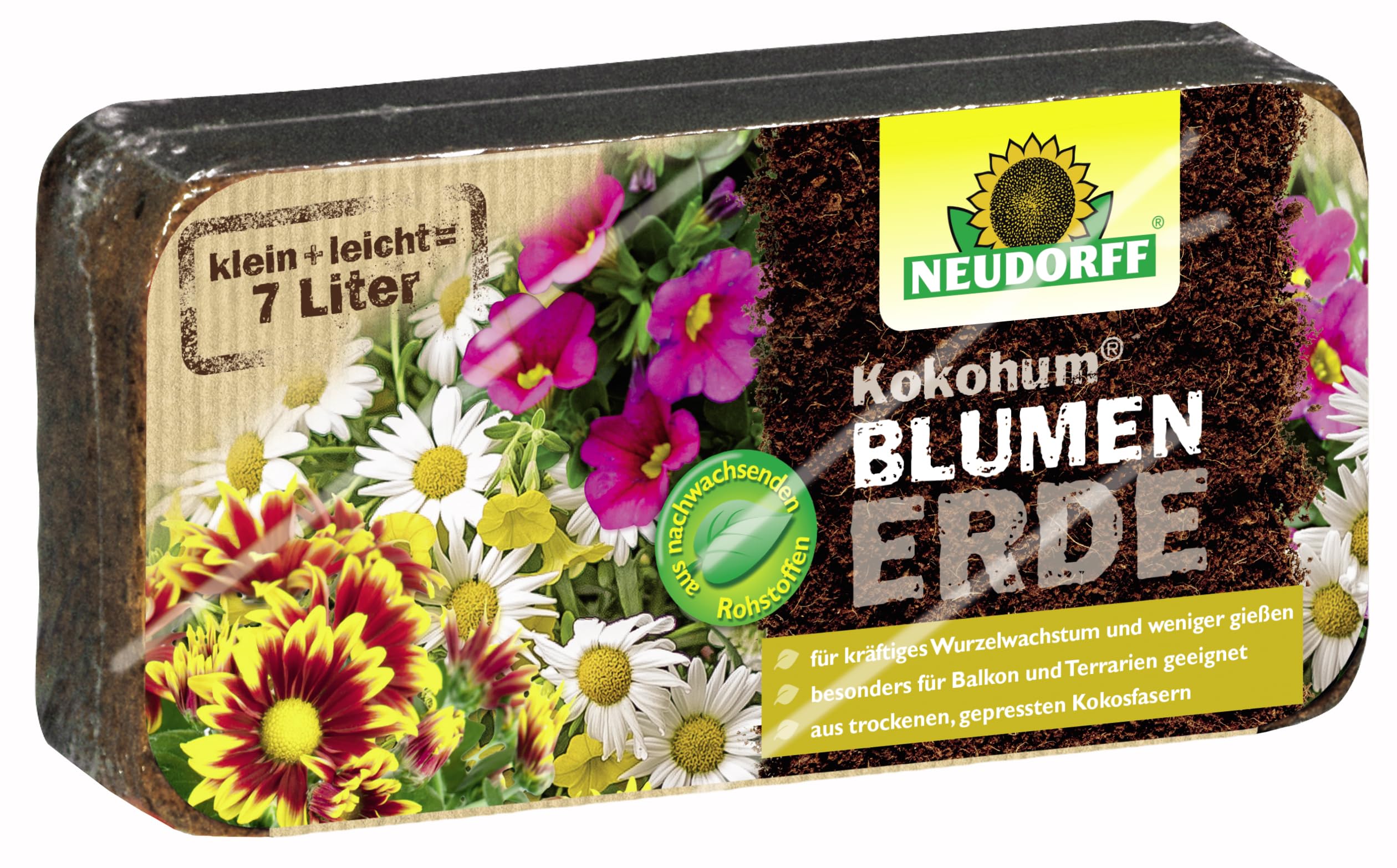 neudorff-kokohum-blumenerde-7-liter-torffreie-kokos-blumenerde image 1