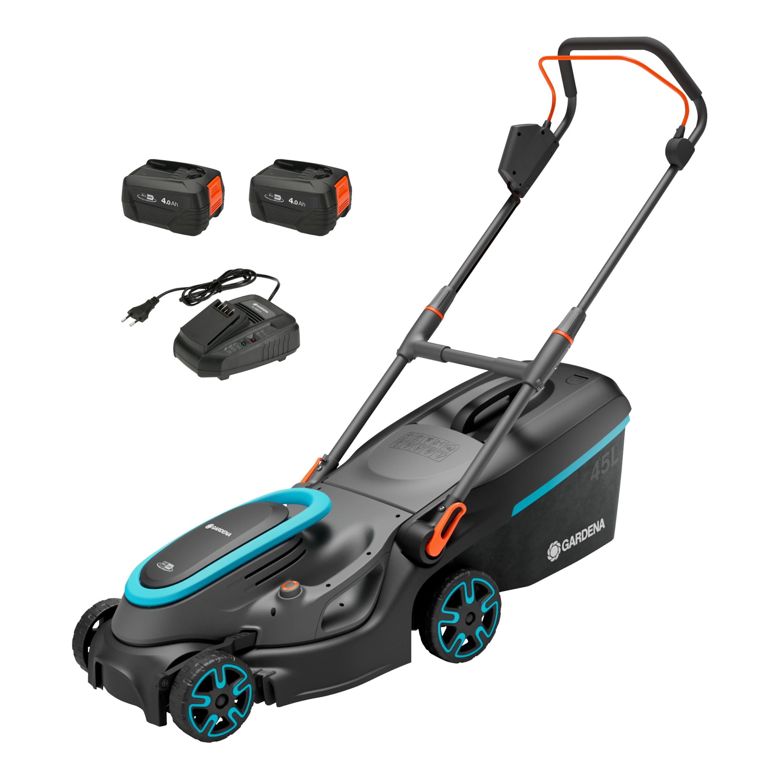 gardena-powermax-37-36v-p4a-ready-to-use-set-akku-rasenm-her-37-cm image 1
