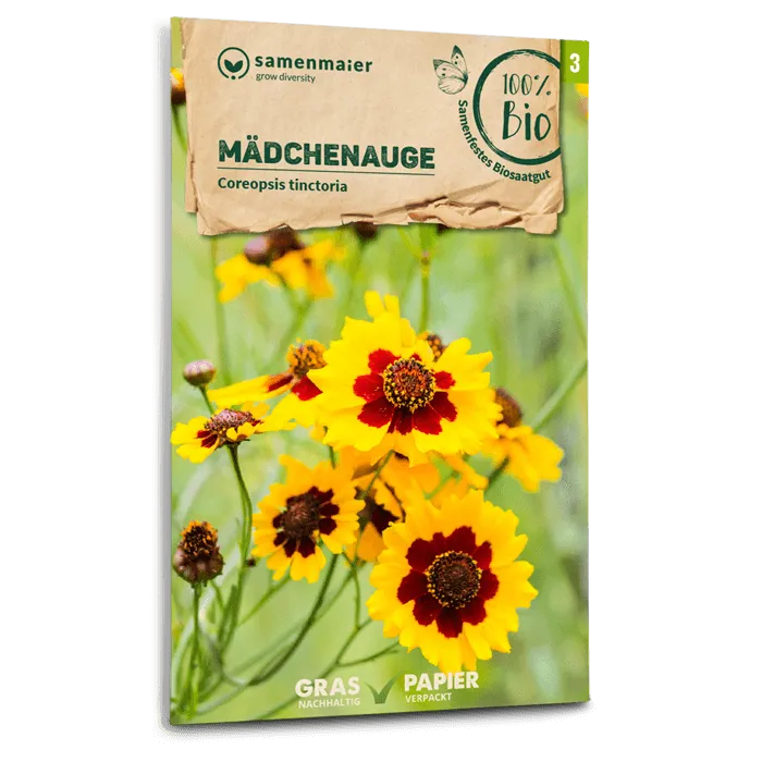 plantura-bio-m-dchenauge-coreopsis-tinctoria-bio-blumensaatgut image 1