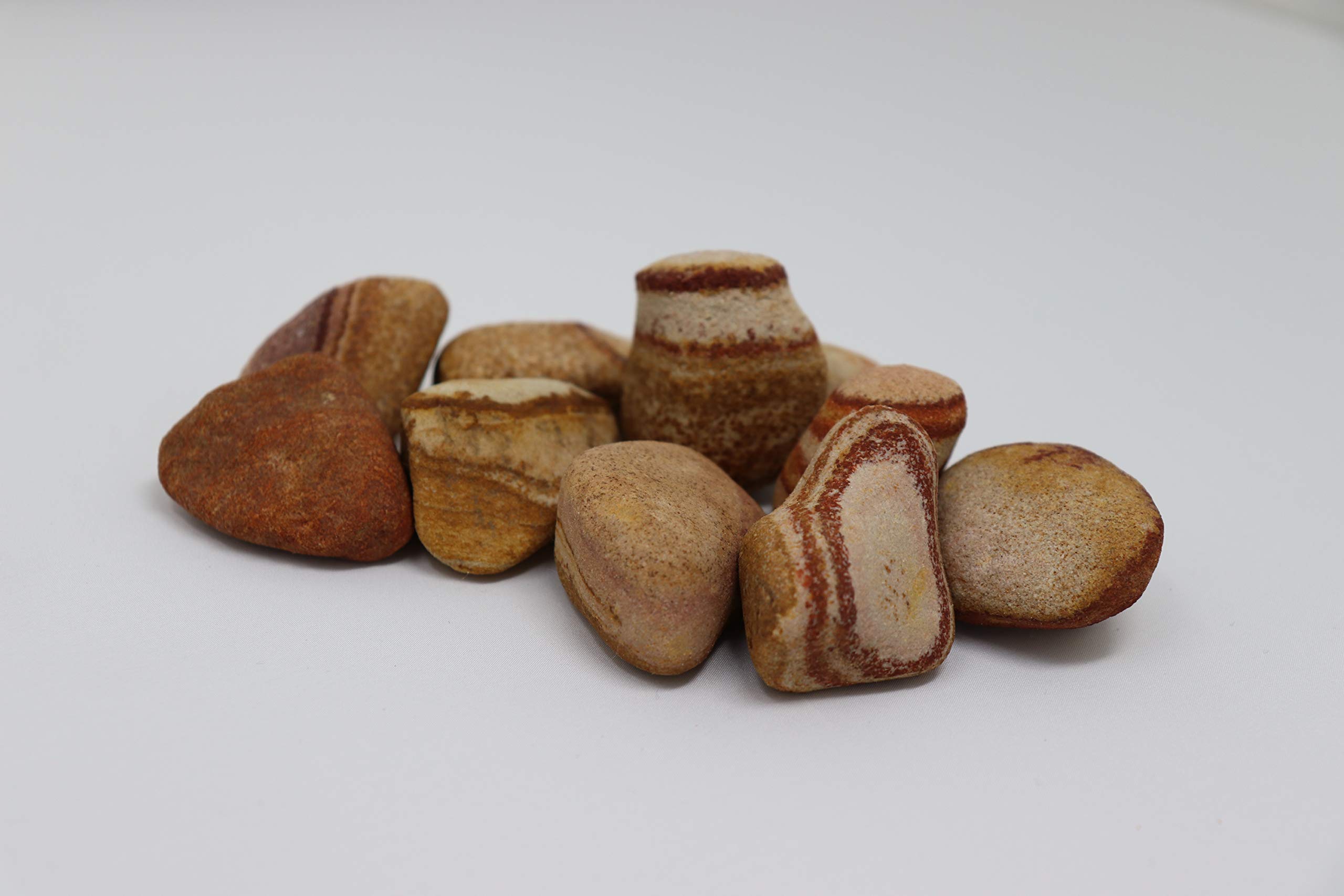 aquagart-kieselsteine-sandstein-deko-steine-30-50-mm-20-kg image 4
