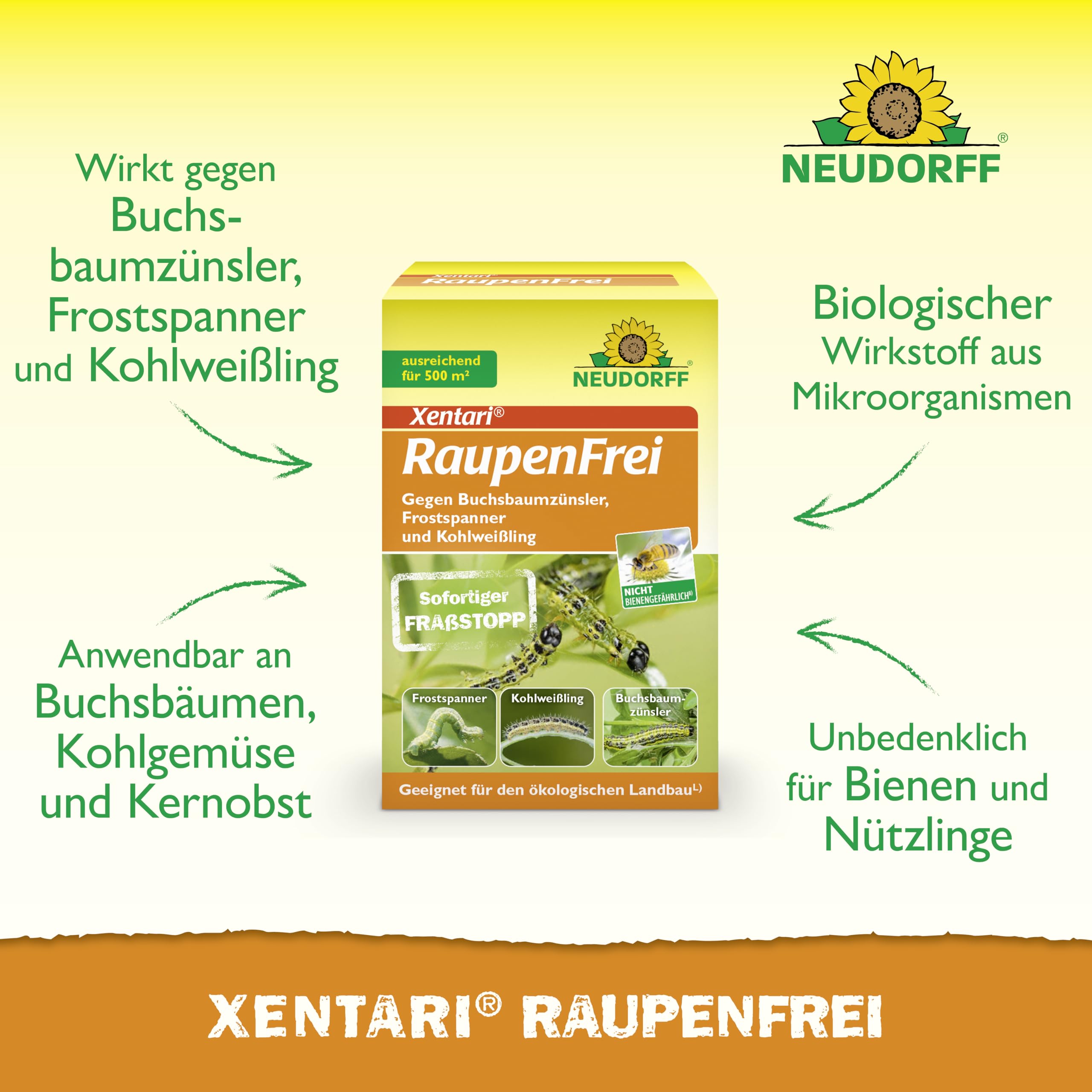 neudorff-xentari-raupenfrei-25-g-bio-insektizid-gegen-buchsbaumz-nsler image 2