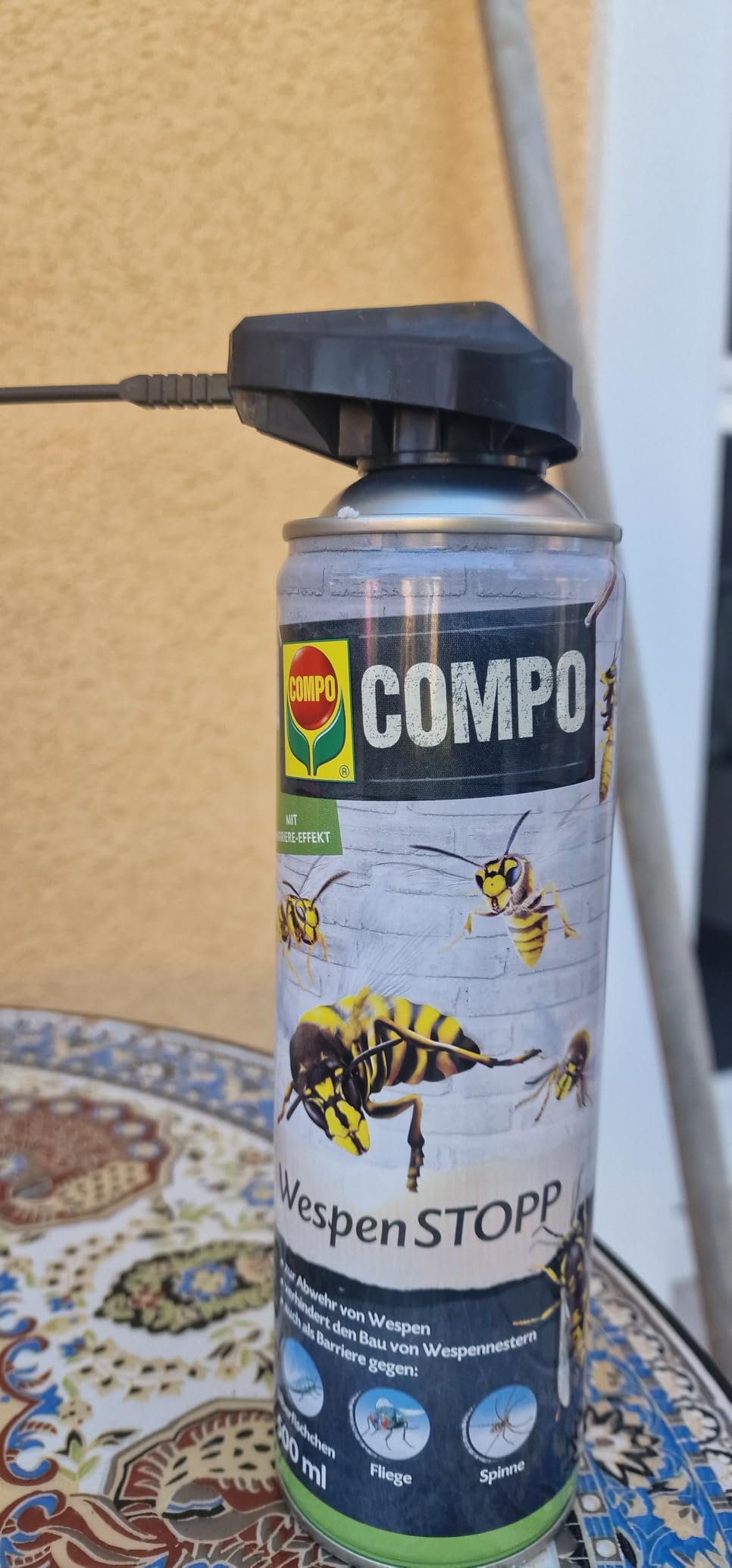 Praktisches Sprührohr