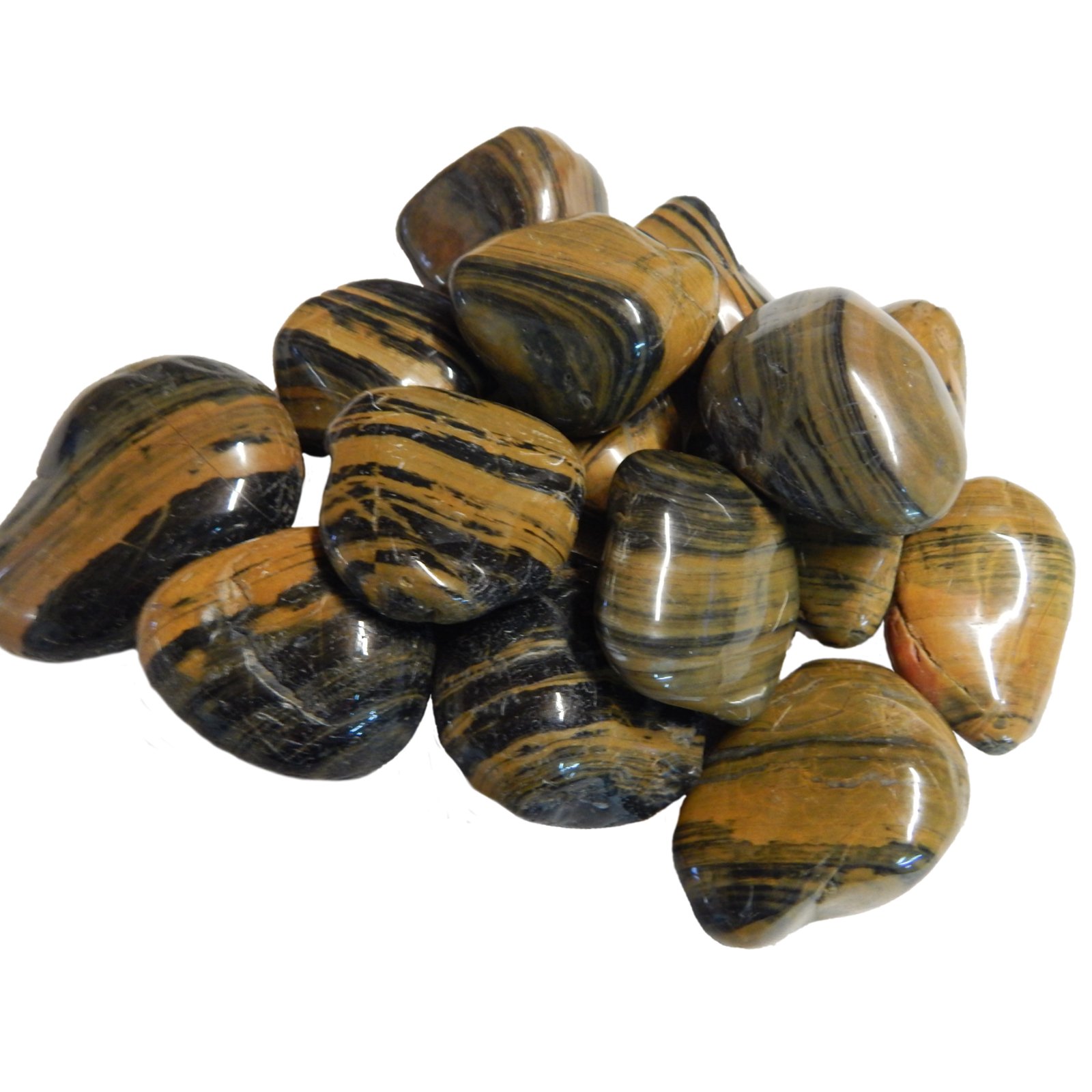 aquagart-glanzkies-polierte-kieselsteine-schwarz-40-80-mm-20-kg image 5