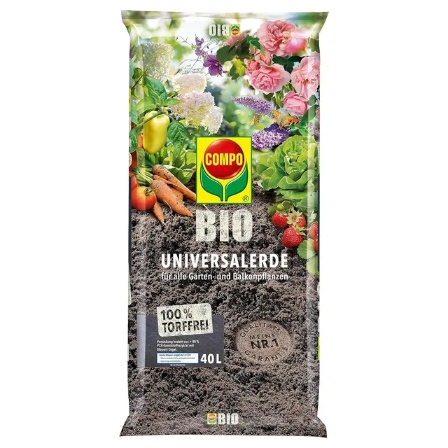 compo-bio-universal-erde-torffrei-40-l-pflanzerde image 1