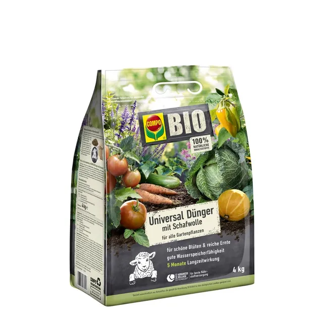 compo-bio-universal-langzeit-d-nger-mit-schafwolle-4-kg image 1