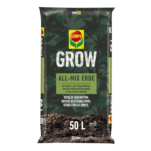 compo-grow-organic-all-mix-erde-50-l-organische-anzucht-und-pflanzerde-indoor-ou image 1