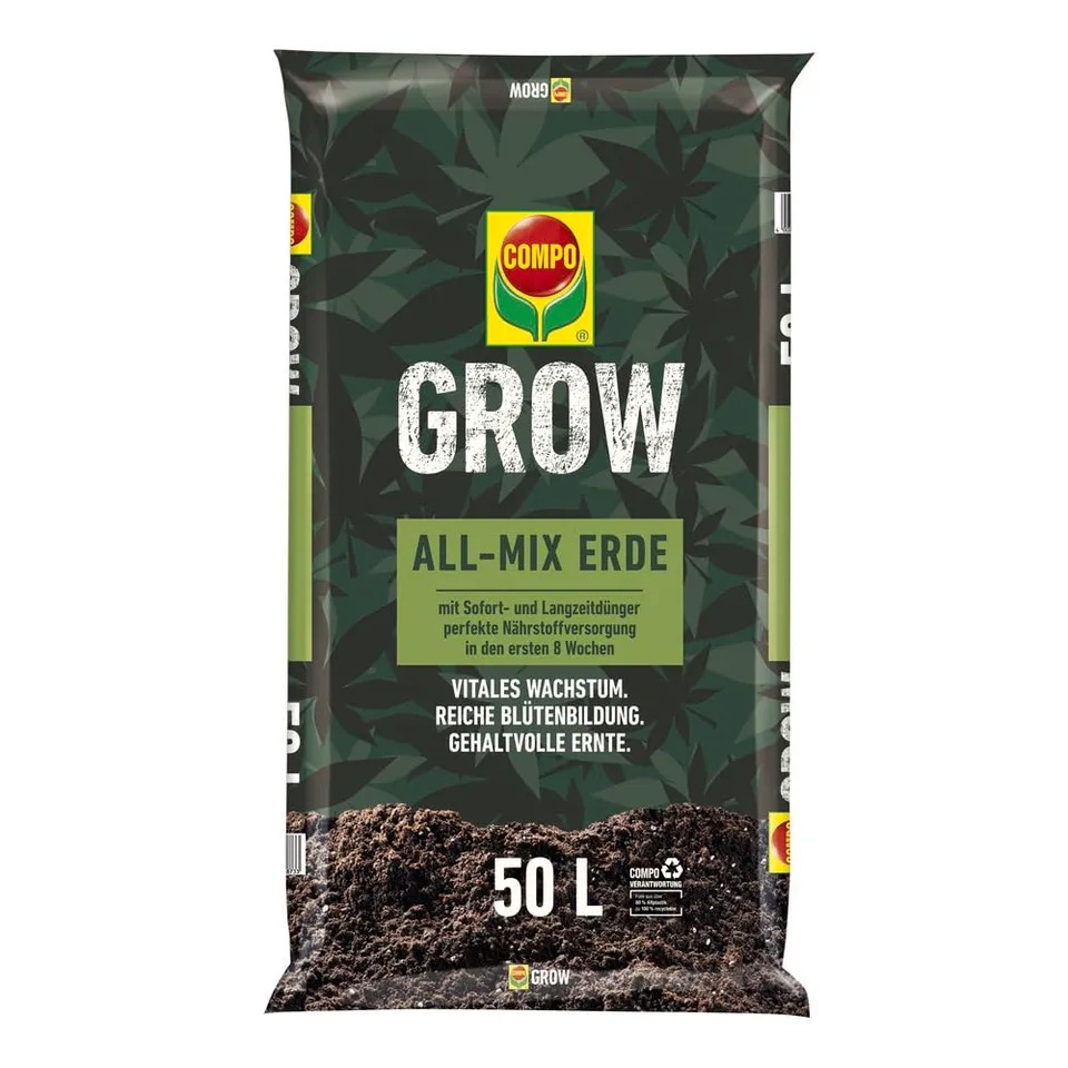 compo-grow-organic-all-mix-erde-50-l-organische-anzucht-und-pflanzerde-indoor-ou image 1