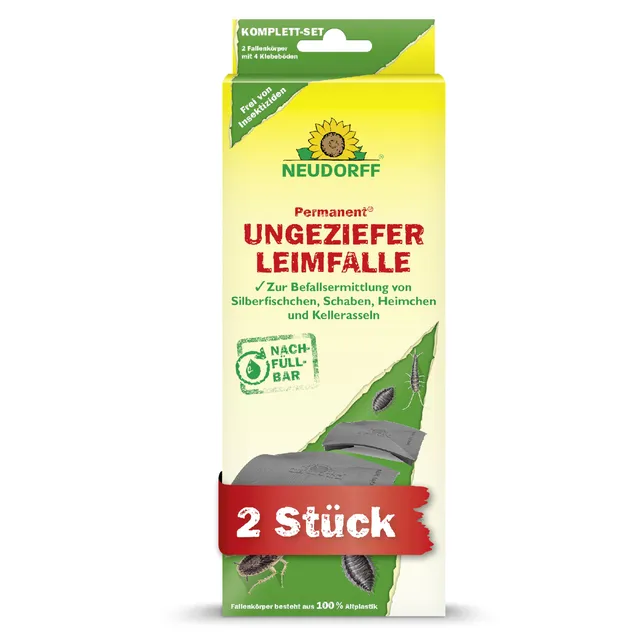 neudorff-permanent-ungezieferleimfalle-insektizidfreie-klebefalle-gegen-silberfi image 1