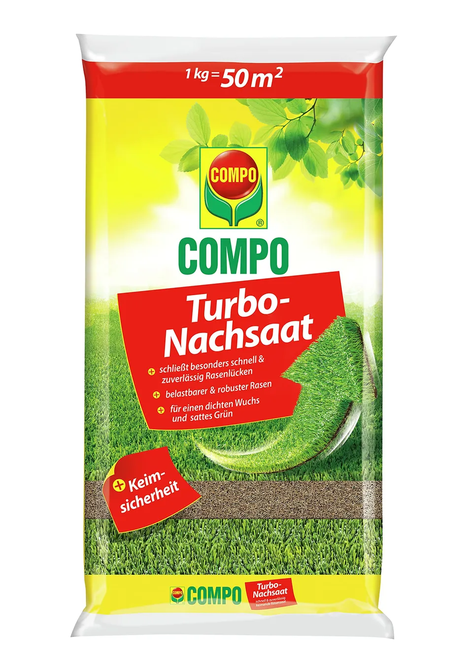 compo-turbo-nachsaat-premium-rasensamen-schnellkeimend-1-kg-f-r-50-m image 1