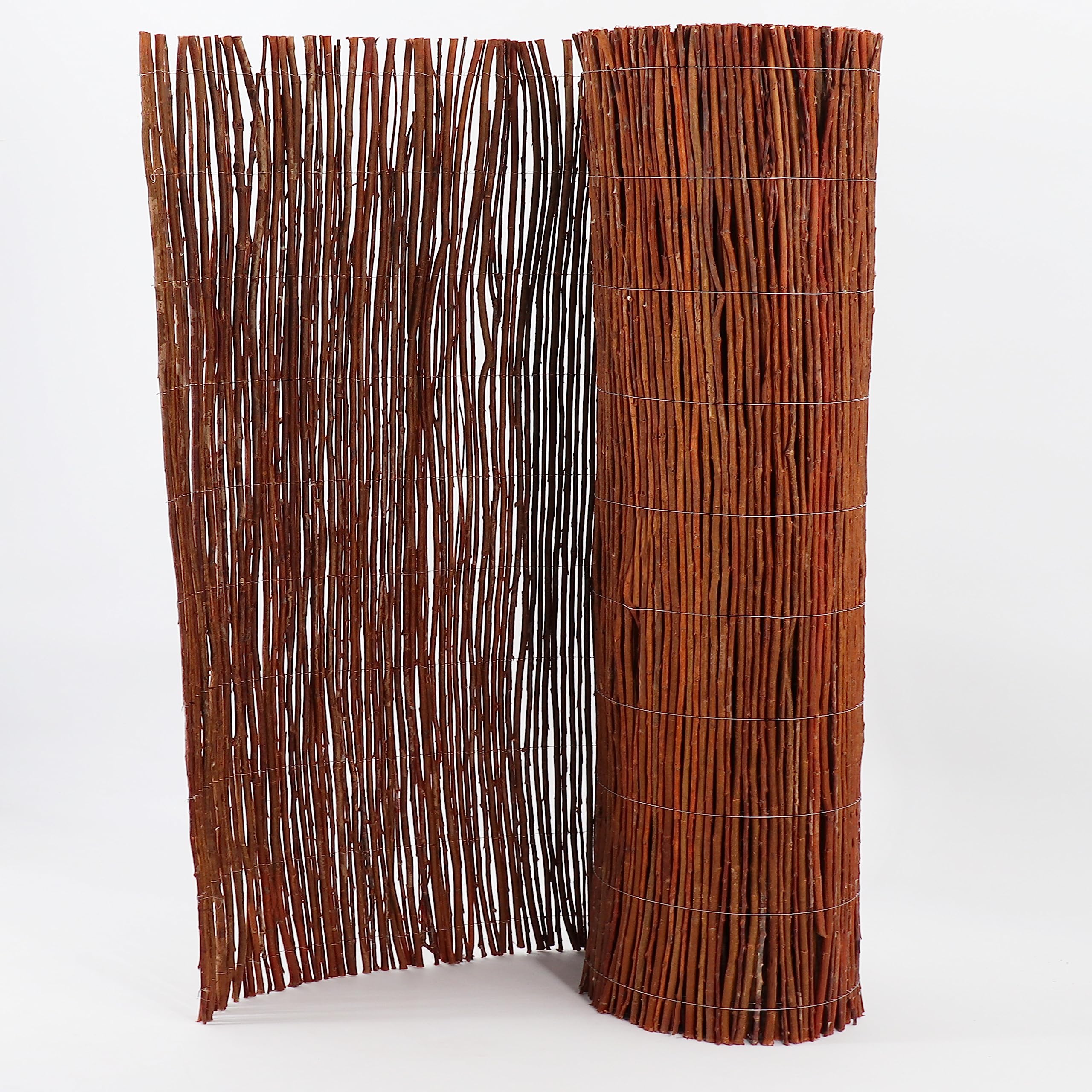 aquagart-weidenmatte-5-m-x-150-cm-sichtschutzmatte-aus-weide-mit-drahtumspannung image 3