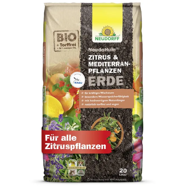 neudorff-neudohum-zitrus-mediterranpflanzenerde-20l-torffrei image 1