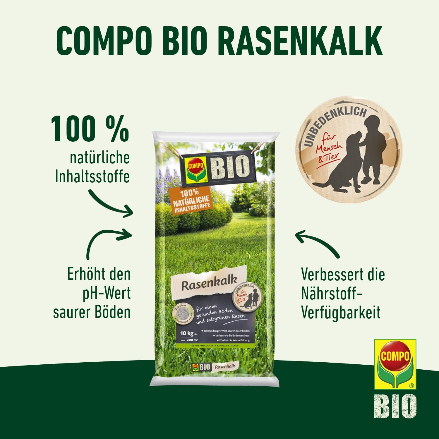 compo-bio-rasenkalk-10-kg-feingranulat-f-r-200-m-zur-ph-wert-erh-hung image 2
