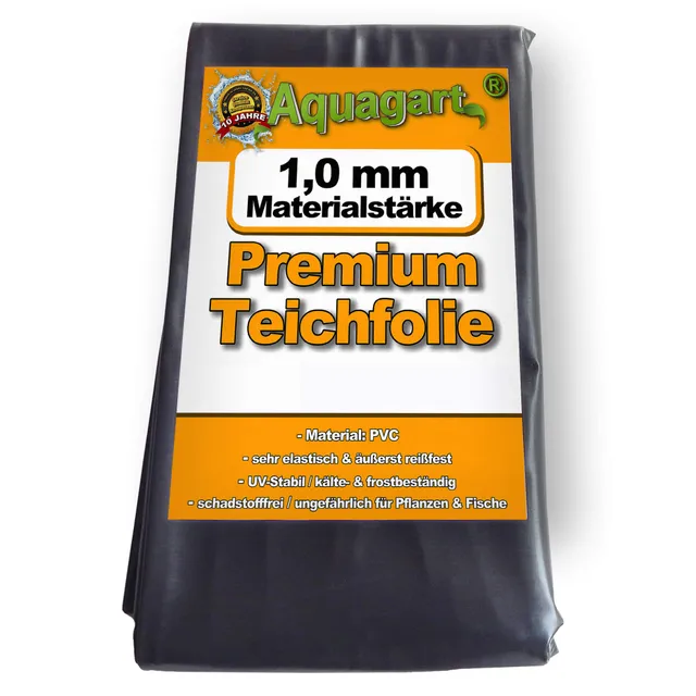 aquagart-pvc-teichfolie-1-0-mm-1-m-x-6-m-schwarz image 1