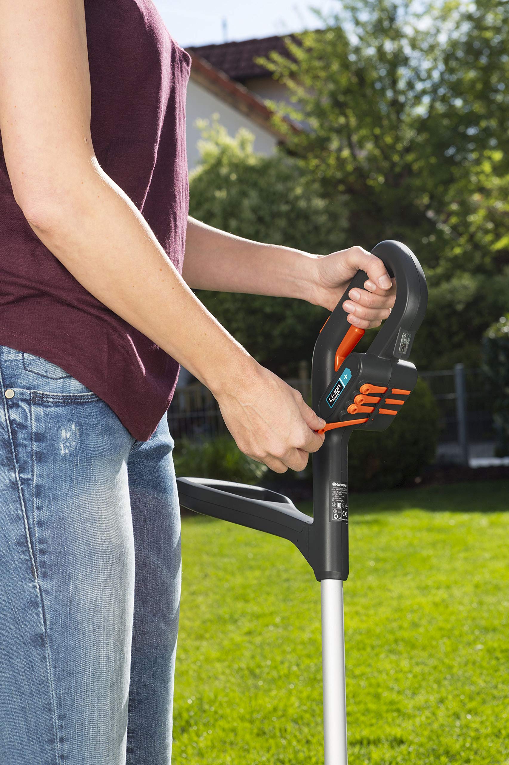 gardena-smallcut-li-23r-akku-trimmer-230-mm-mit-kunststoffmesser image 8