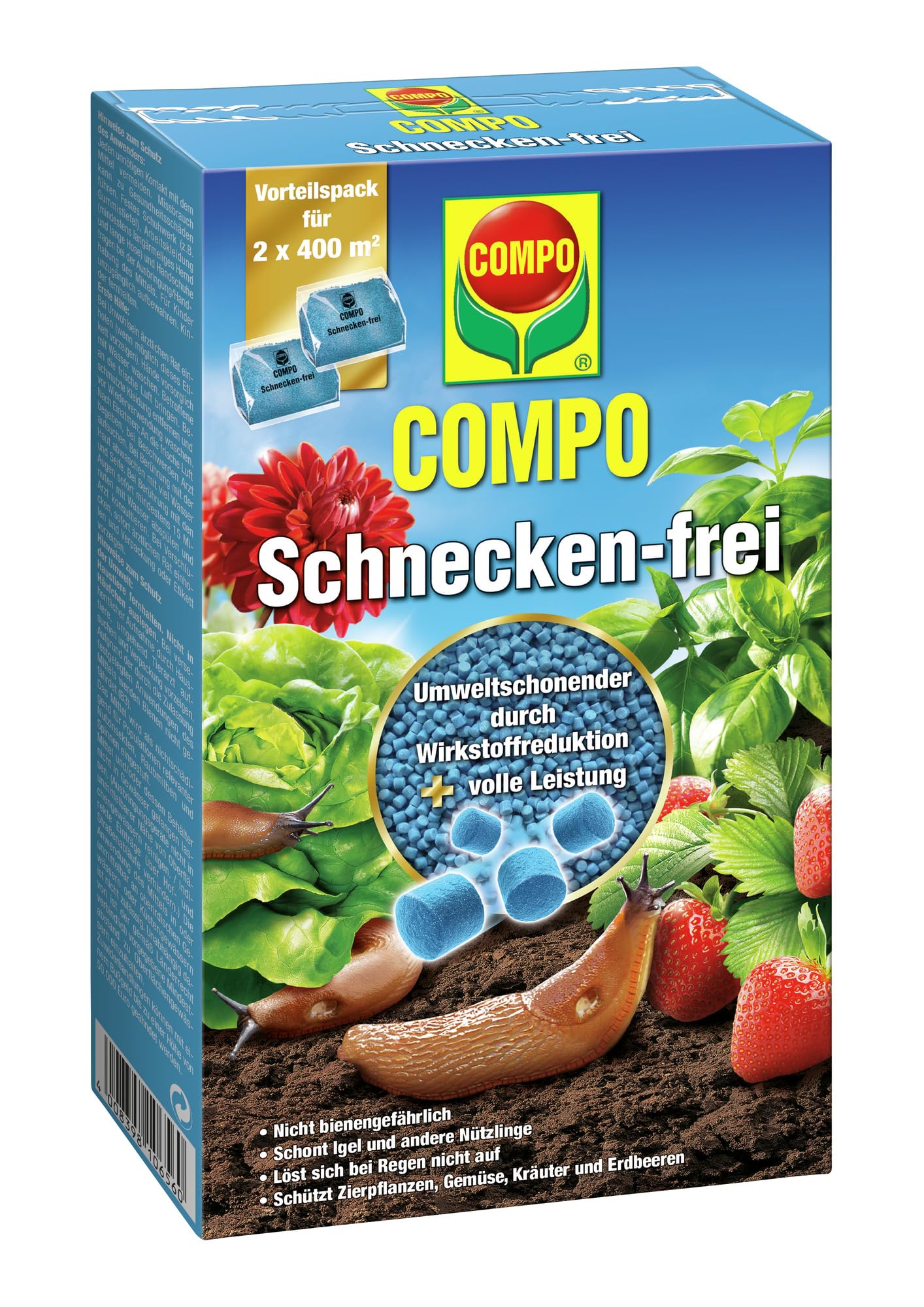 compo-schnecken-frei-schneckenkorn-2x-200-g-vorteilspack-bis-800-m image 1