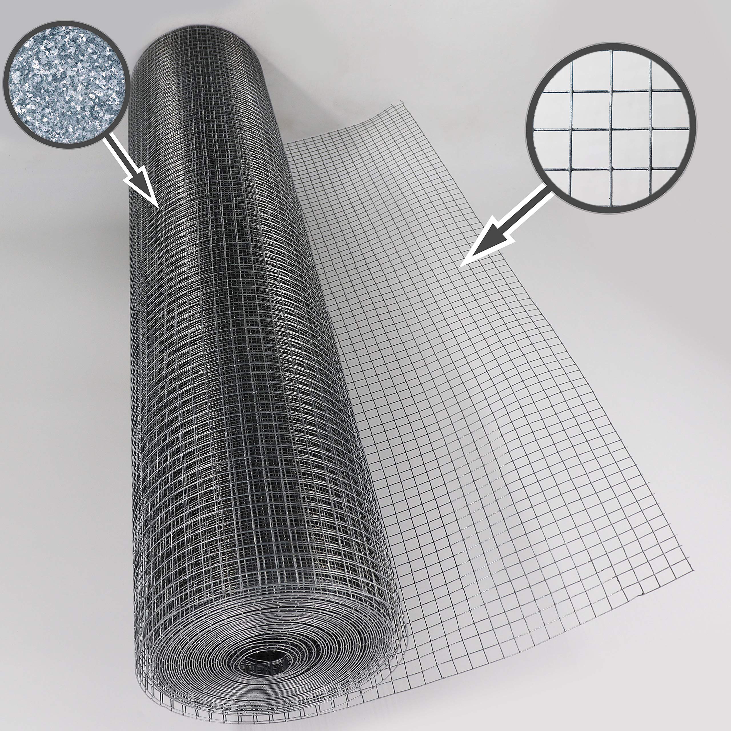aquagart-volierendraht-hasendraht-135m-x-1m-12mm-schwei-gitter-verzinkt image 2