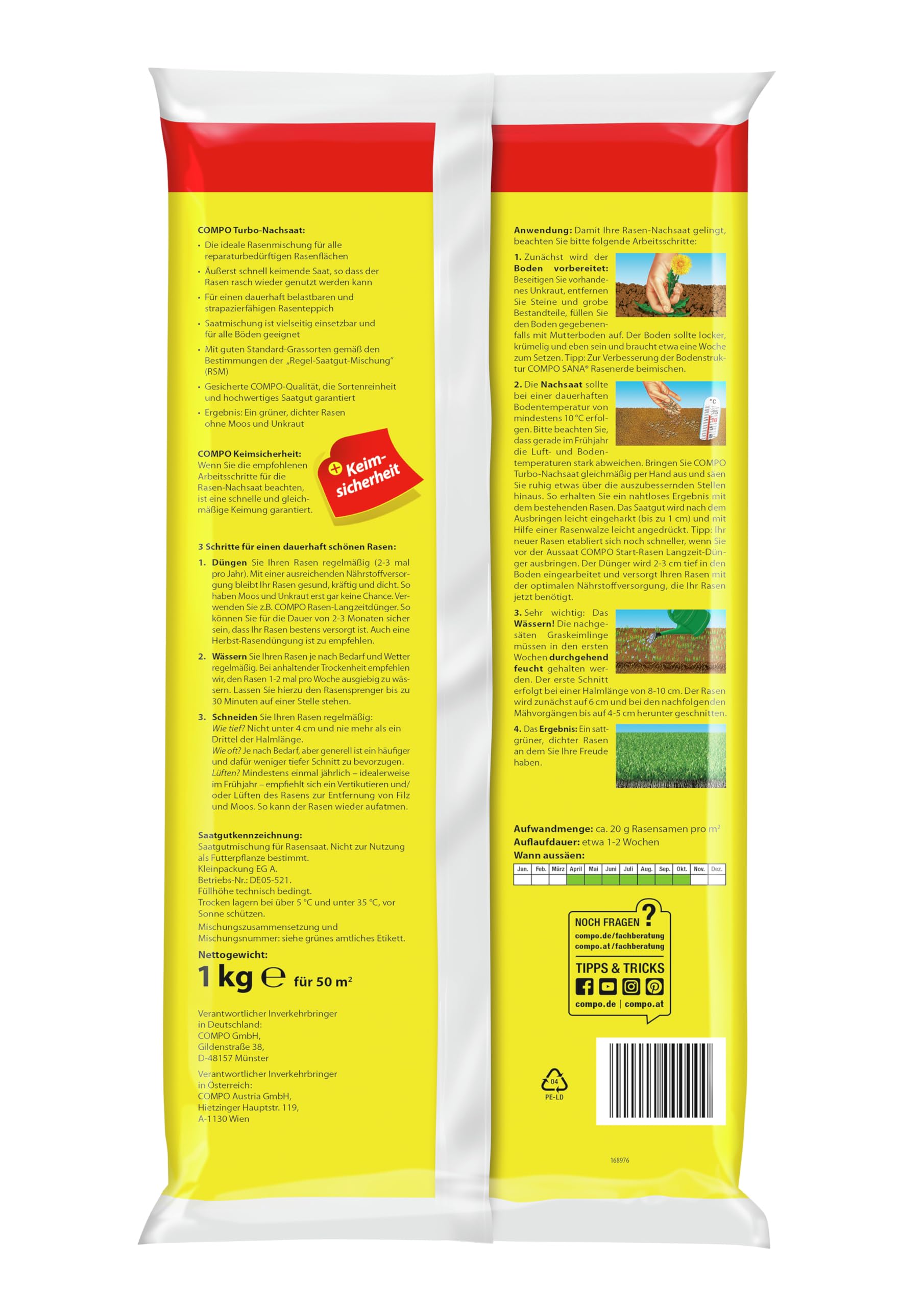 compo-turbo-nachsaat-premium-rasensamen-schnellkeimend-1-kg-f-r-50-m image 2