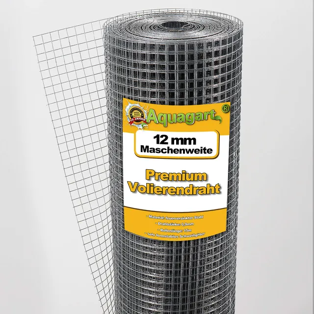 aquagart-volierendraht-hasendraht-135m-x-1m-12mm-schwei-gitter-verzinkt image 1