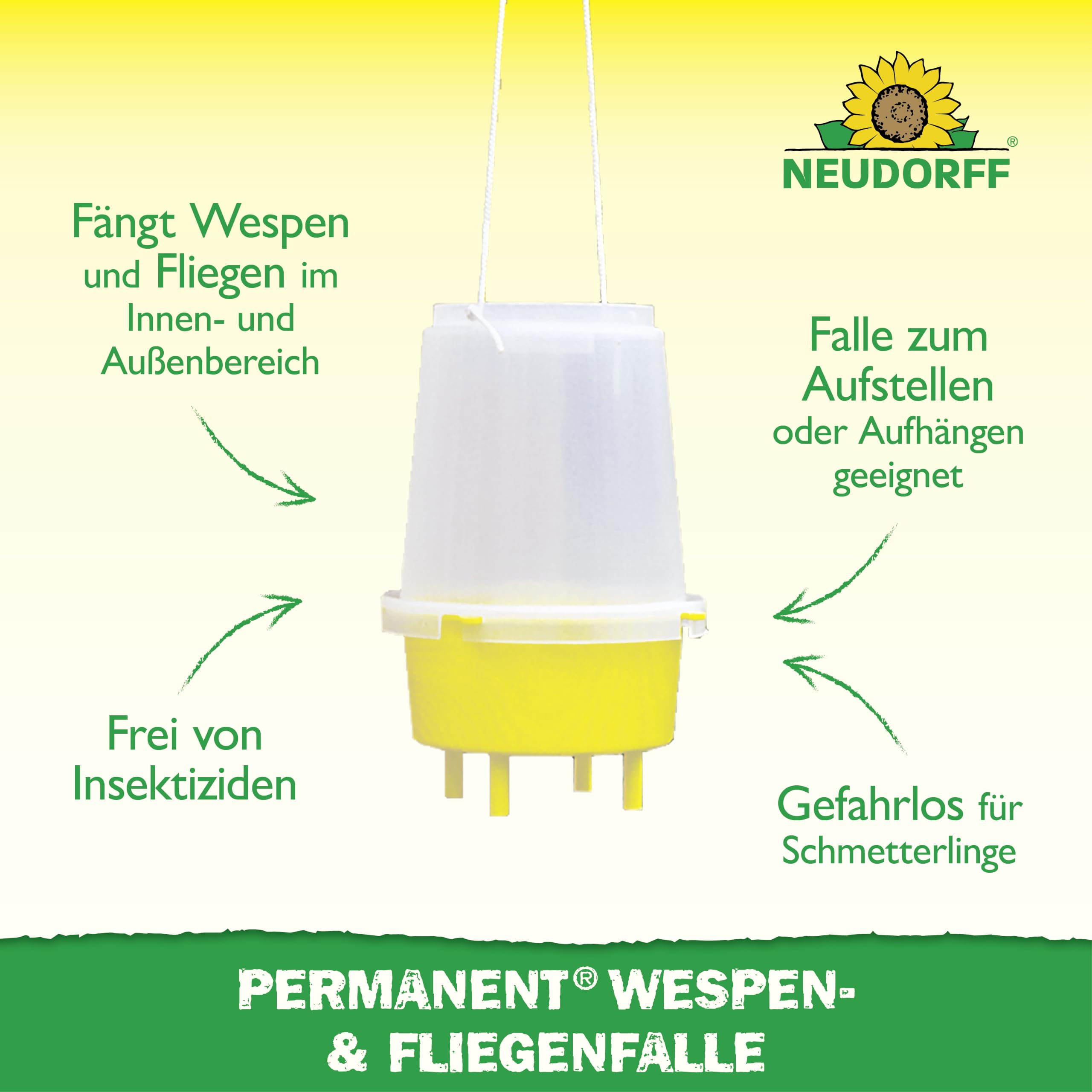 neudorff-permanent-wespen-fliegenfalle-nachf-llbar-1-st-ck image 2