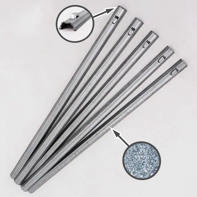 aquagart-w-profil-zaunanker-50-cm-stabile-erdanker-aus-verzinktem-bandstahl-f-r- image 1