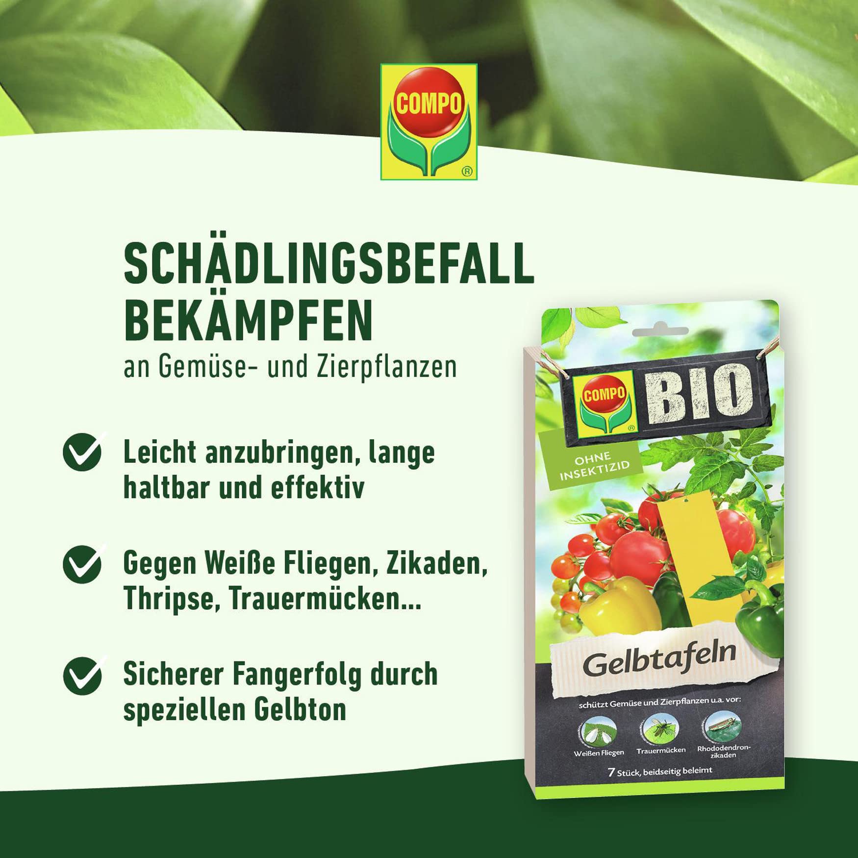 compo-bio-gelbtafeln-leimfalle-7-st-ck-inkl-aufh-nger image 2