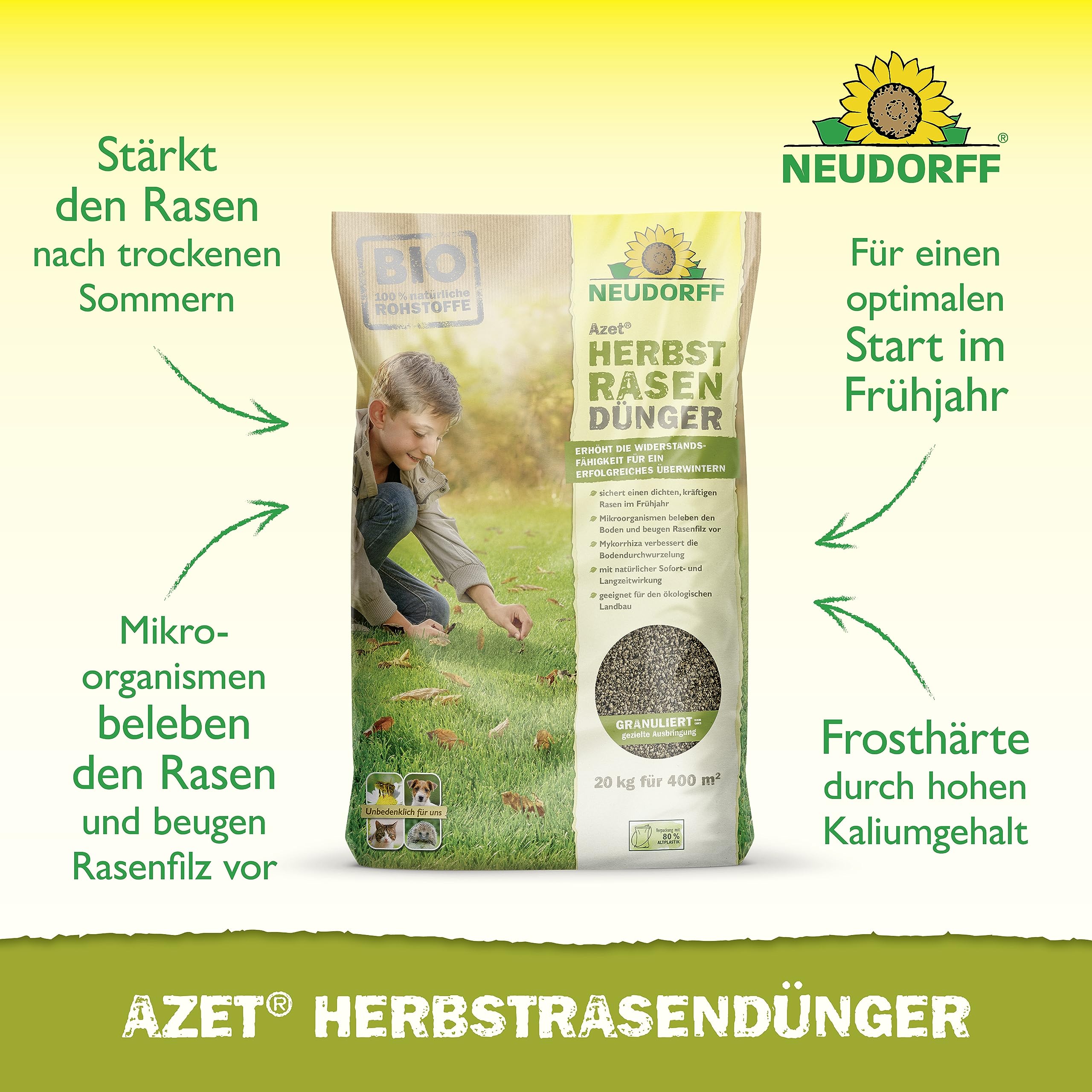 neudorff-azet-herbstrasend-nger-bio-20-kg-f-r-400-m-npk-7-3-10 image 2