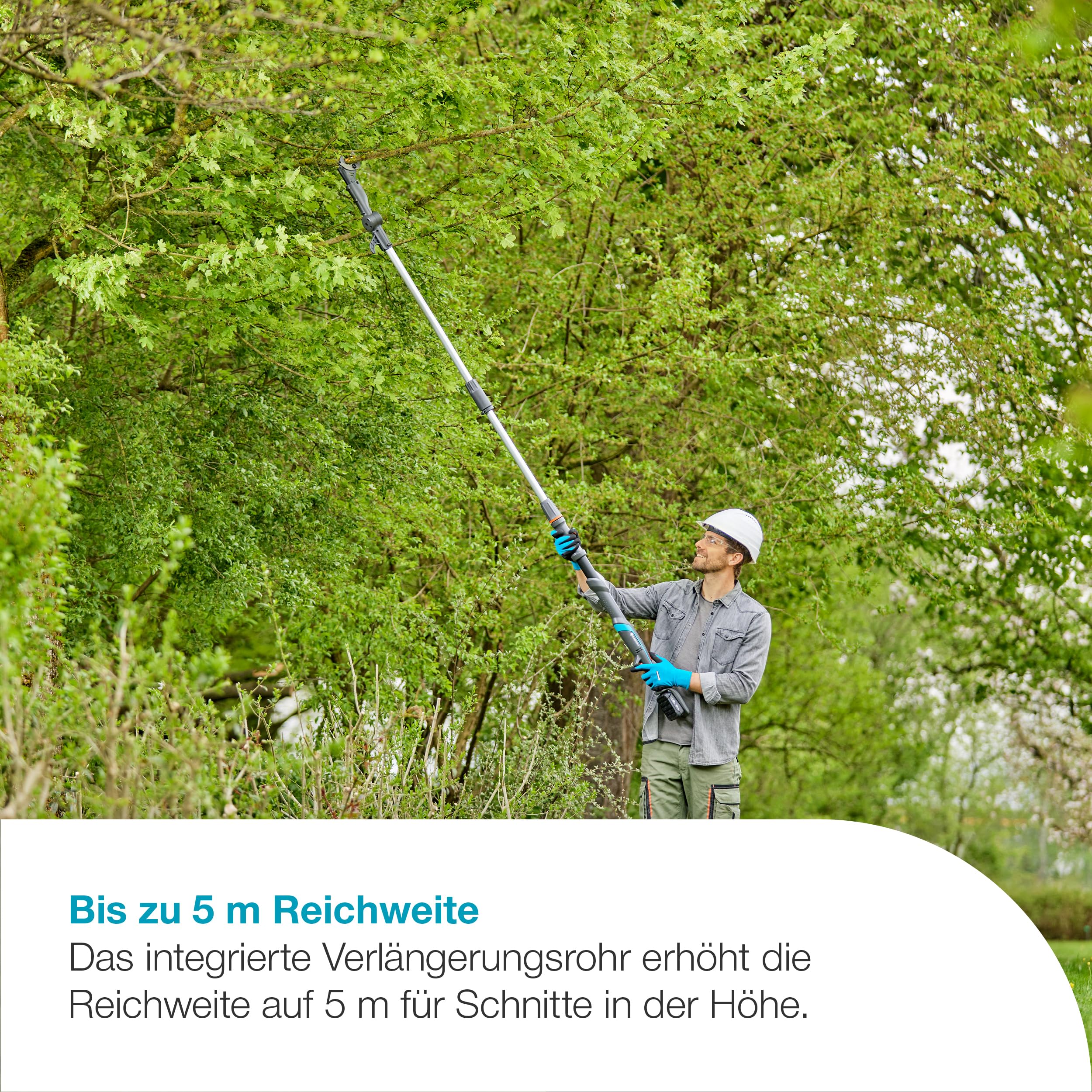 gardena-akku-teleskop-baumschere-highcut-360-18v-p4a-14776-55-ohne-akku-bis-5-m image 4