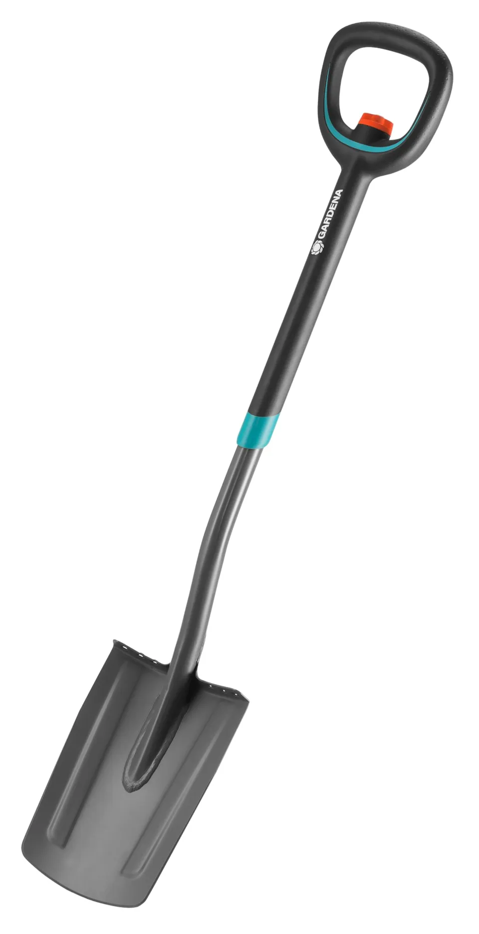 gardena-ergoline-teleskop-spaten-17020-20-qualit-tsstahl-mit-d-griff image 1