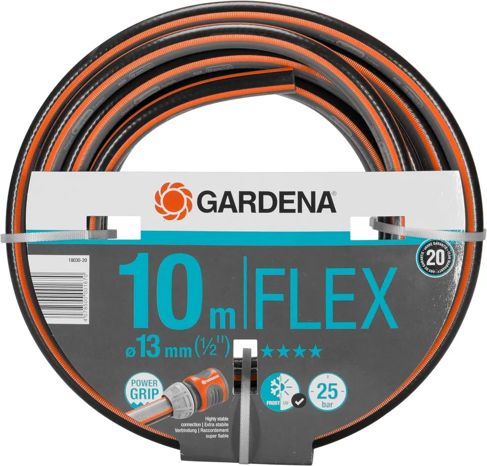 gardena-comfort-flex-gartenschlauch-13-mm-1-2-zoll-10-m-ohne-systemteile image 1