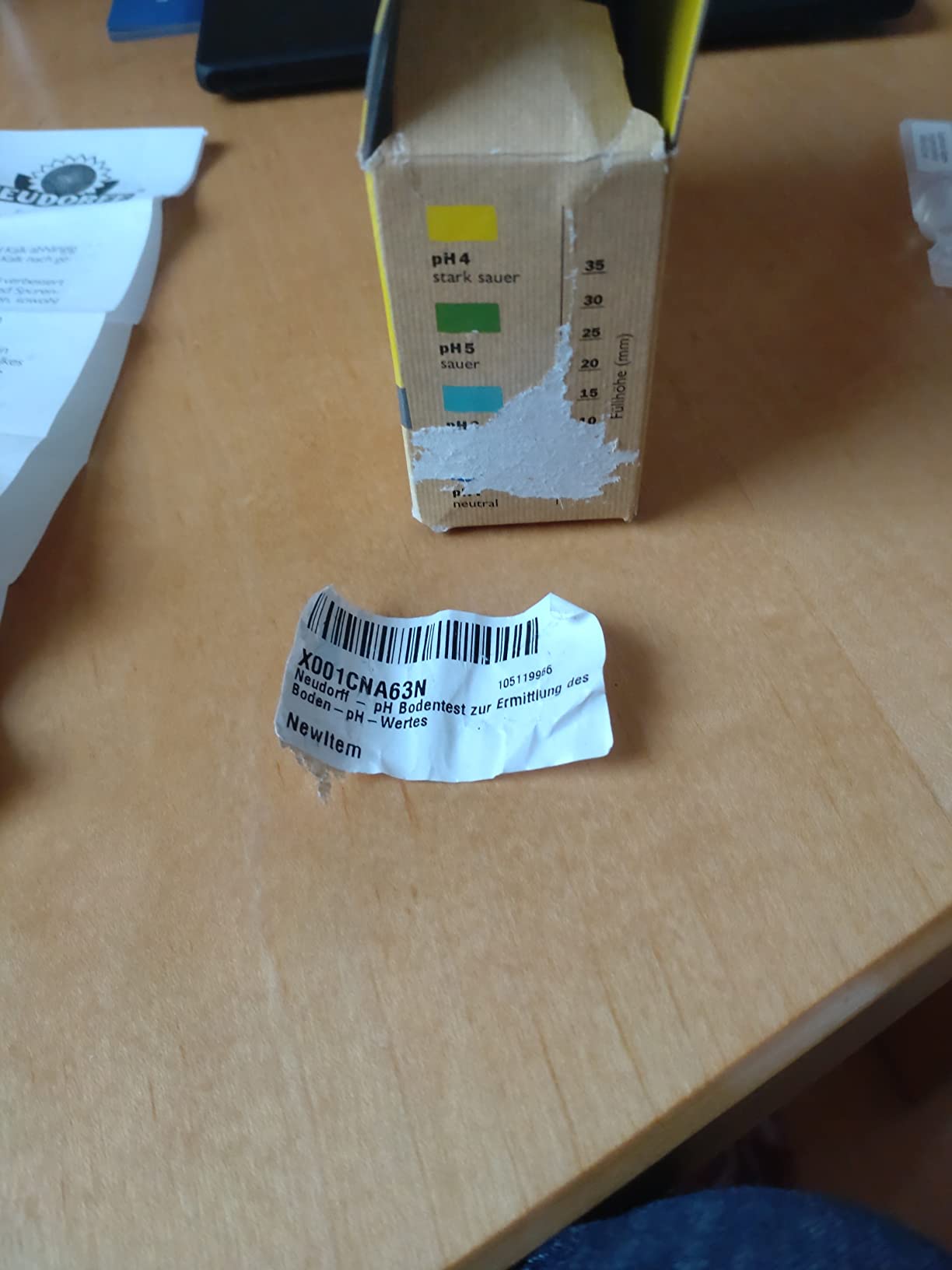 Grob, kein Labor