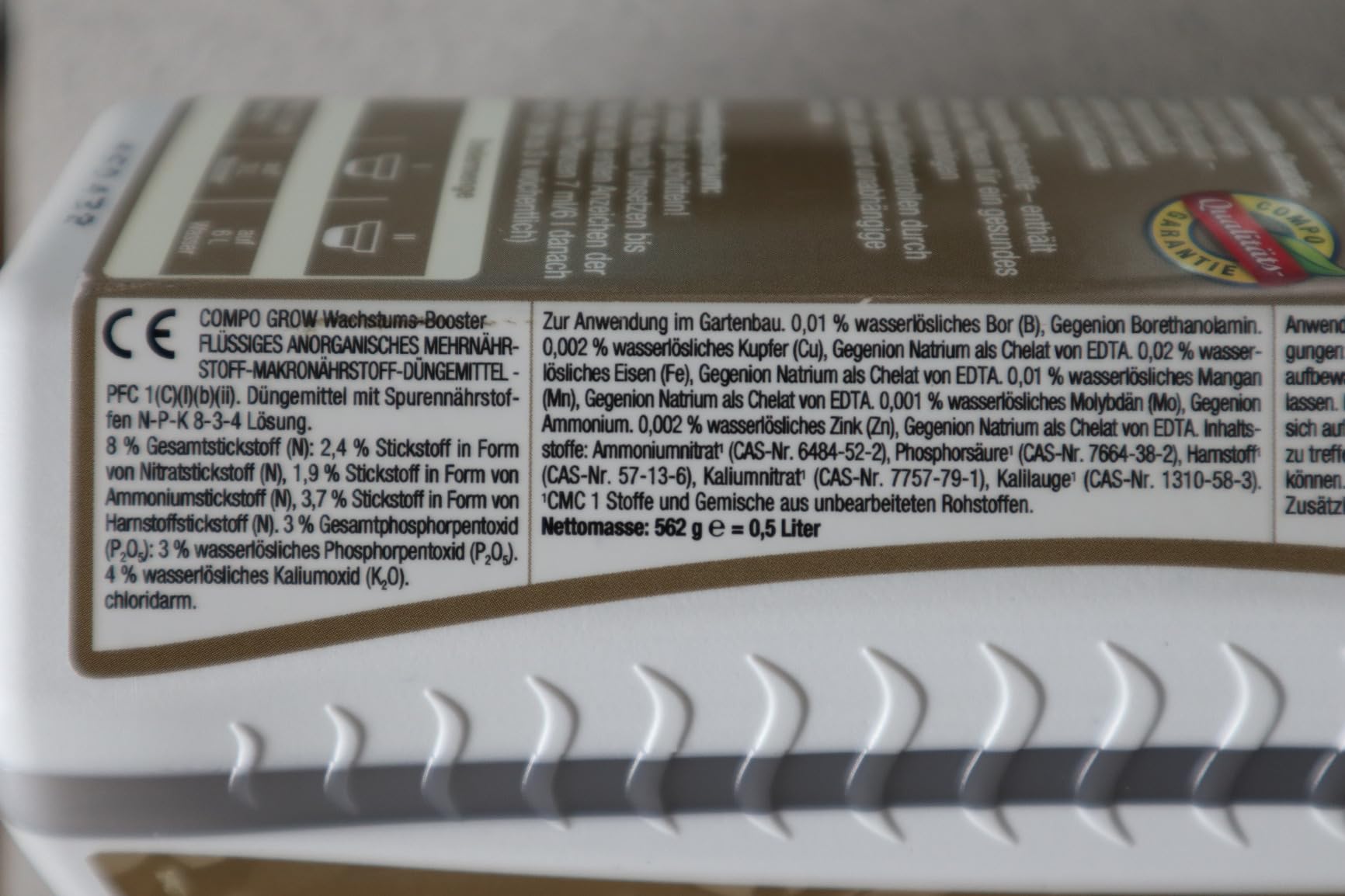 Starkes Grün, einfache Dosierung