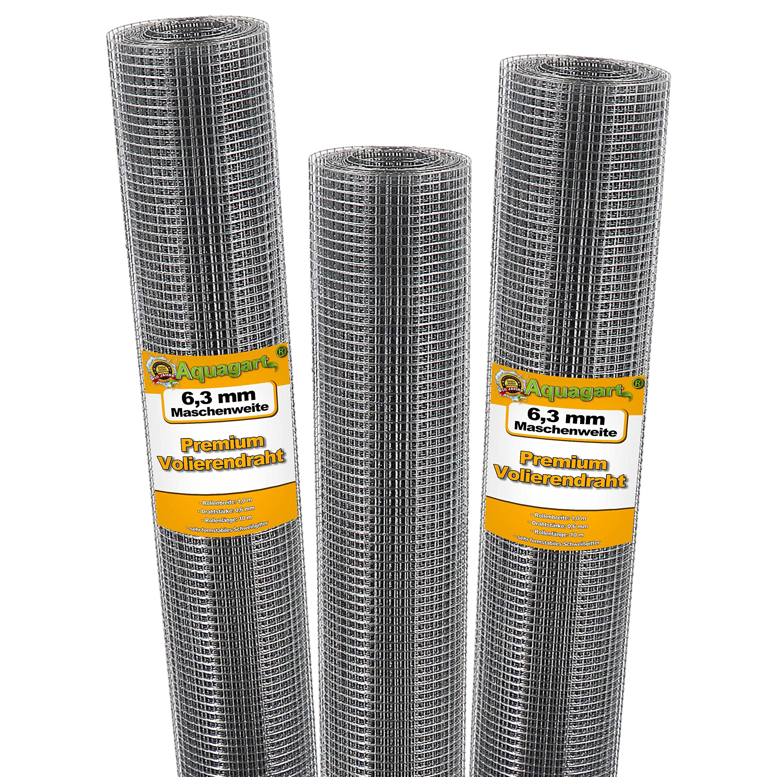 aquagart-volierendraht-w-hlmausgitter-90-m-x-1-m-6-3-mm-masche-verzinkt image 1