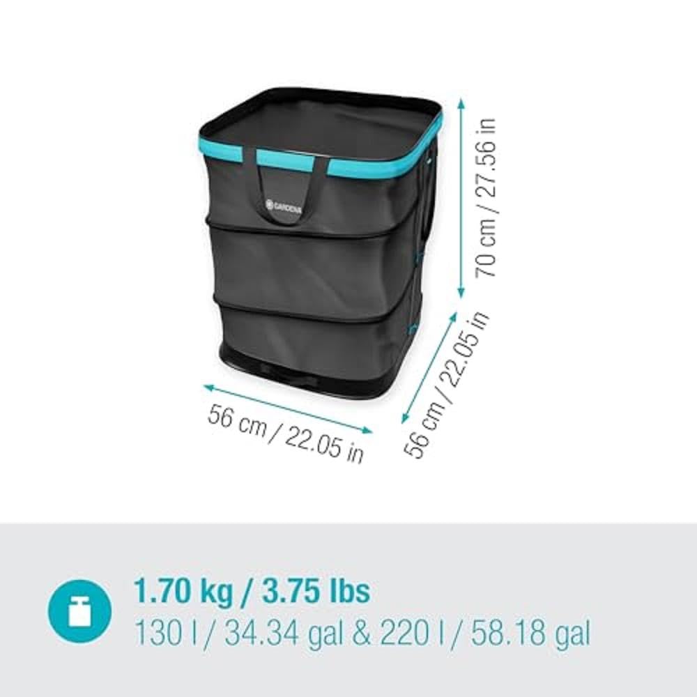 gardena-gartenabfallsack-popup-l-11716-20-220-liter-rechteckig image 5
