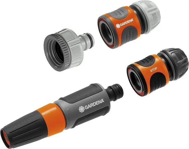 gardena-grundausstattung-18291-20-wasserhahn-anschluss-set-f-r-13-mm-und-15-mm-s image 1