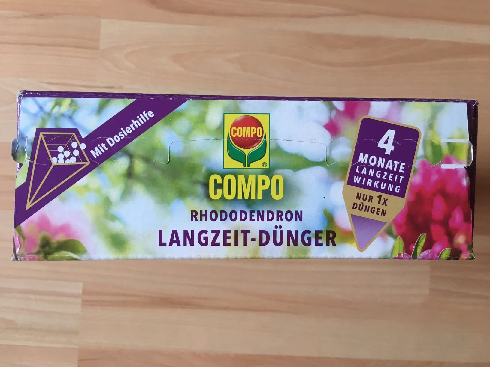 Klappt auch im Kübel, Alter!