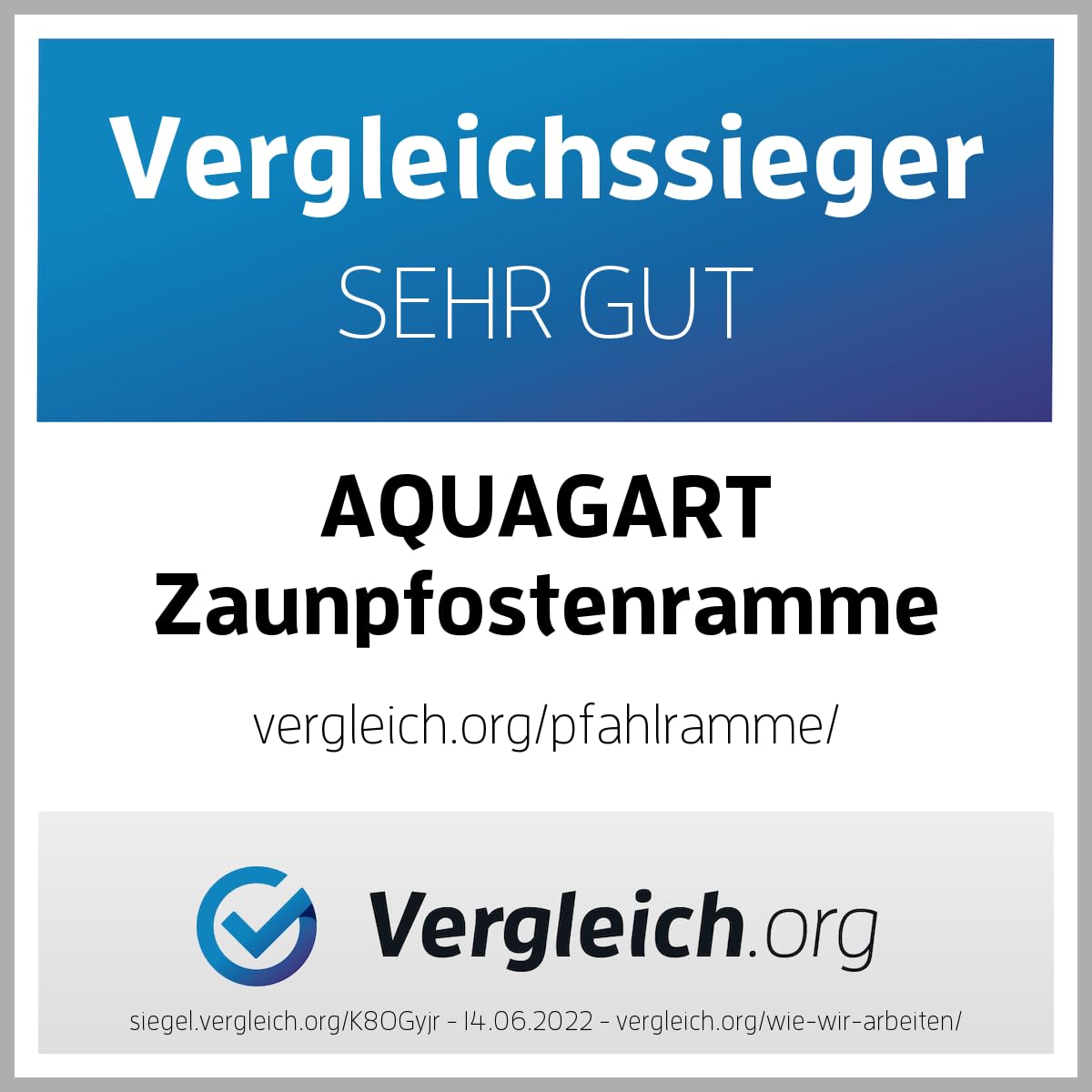aquagart-z-profil-zaunpfostenramme-handramme-8-kg-90-cm image 5