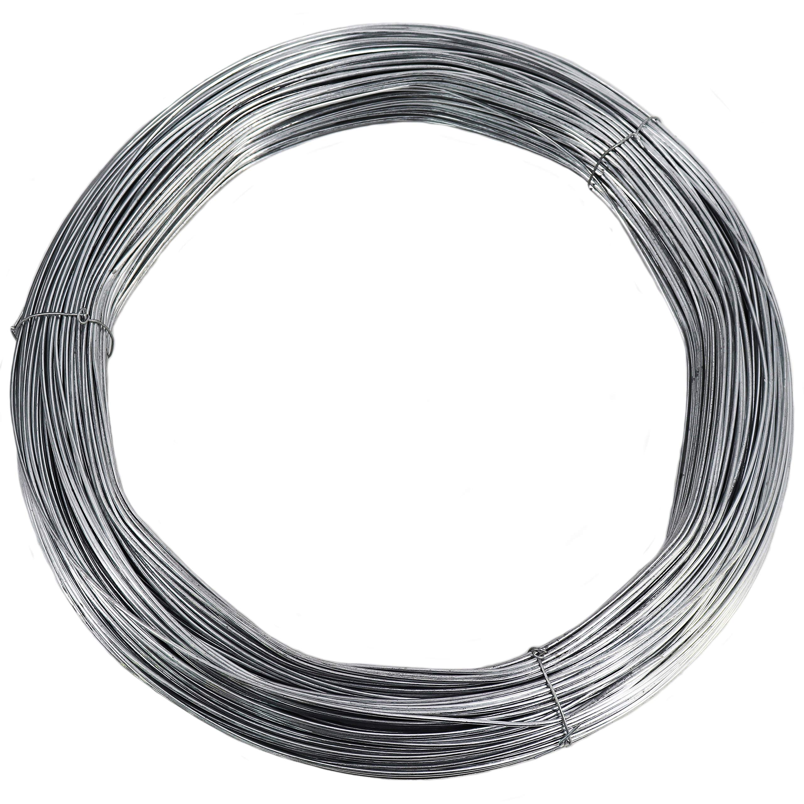 aquagart-spanndraht-3-0-mm-verzinkt-375-m-f-r-wild-weide-und-maschendrahtzaun image 3