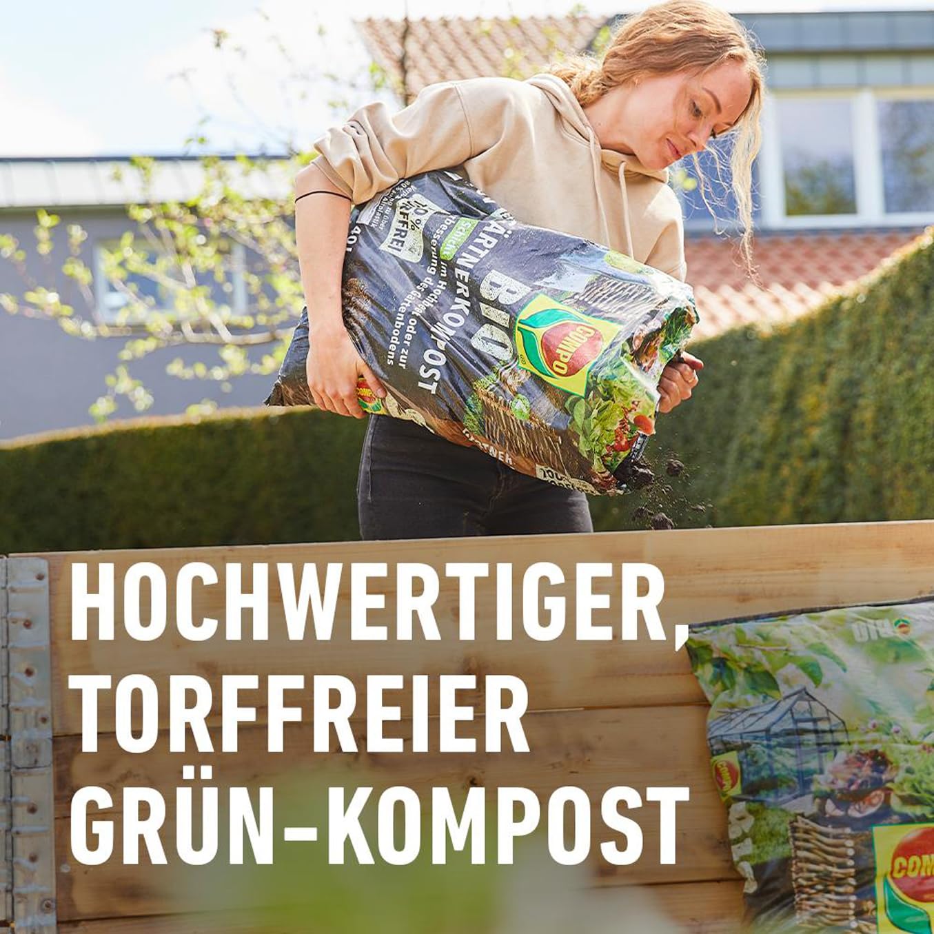 compo-bio-g-rtnerkompost-40-l-torffreier-gr-nkompost-f-r-hochbeet-und-gartenbode image 3