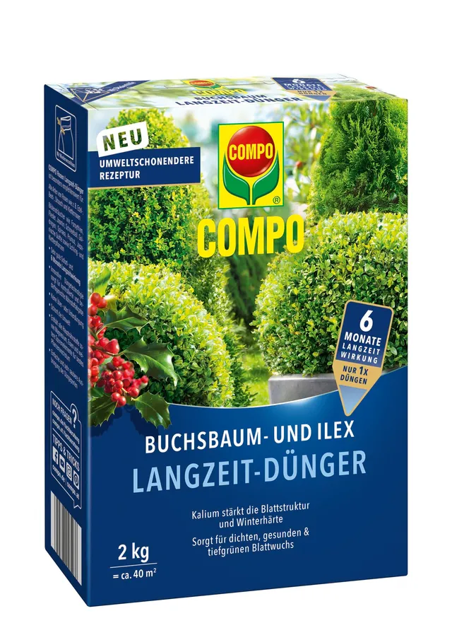 compo-buchsbaum-und-ilex-langzeit-d-nger-2-kg-f-r-bis-6-monate-wirkung image 1