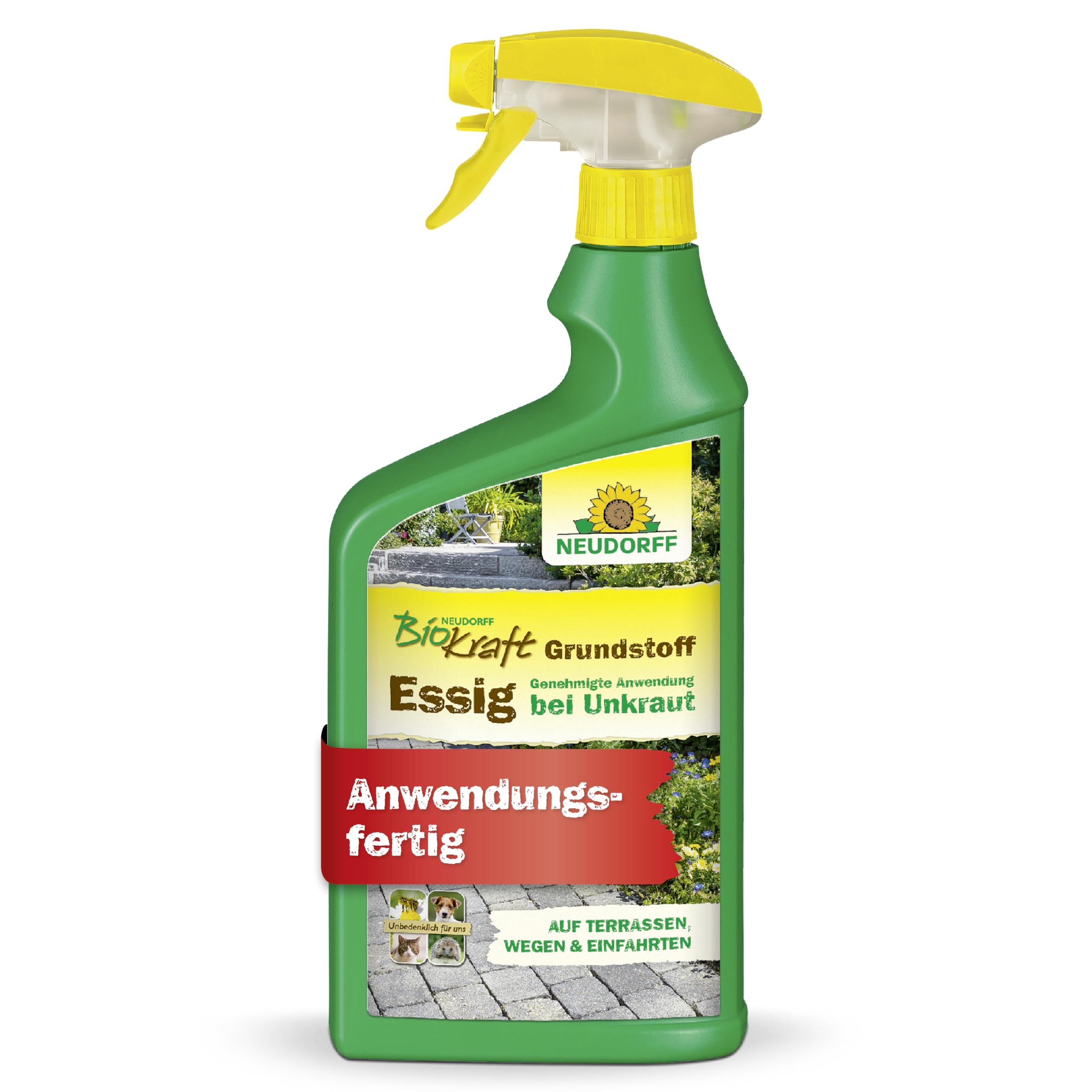 neudorff-biokraft-grundstoff-essig-1-liter-unkrautvernichter-f-r-wege-und-terras image 1